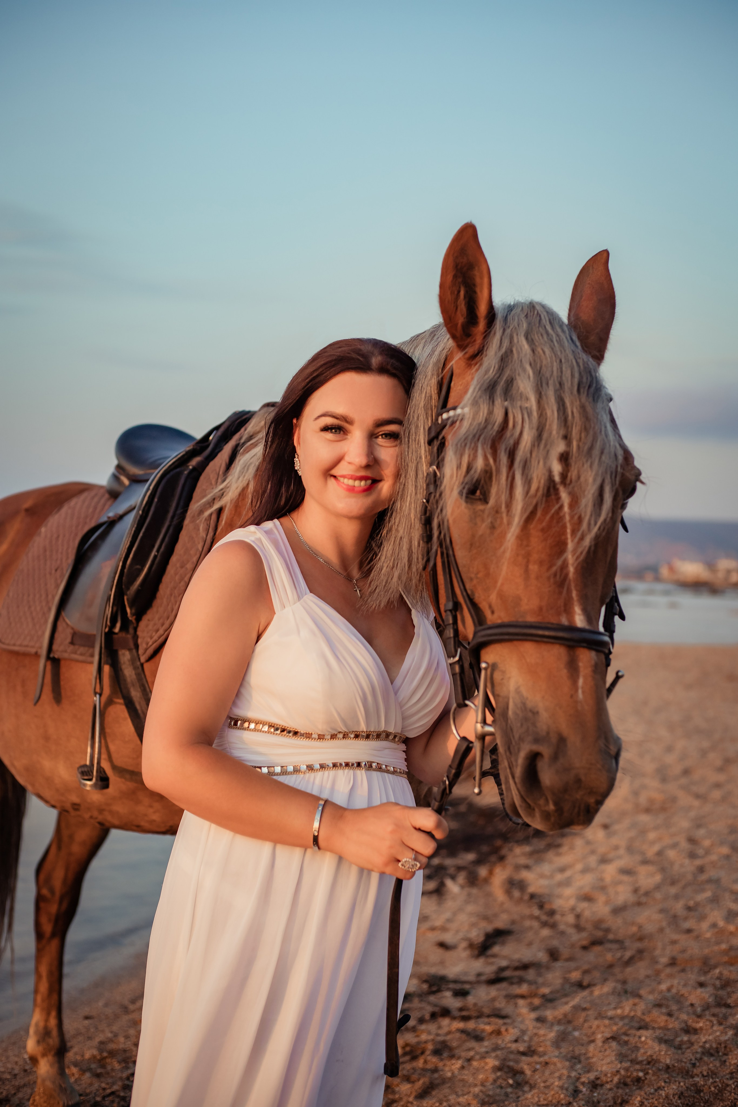 Фотосессия на море с лошадью. Фотограф в Феодосии Наталья Булгакова