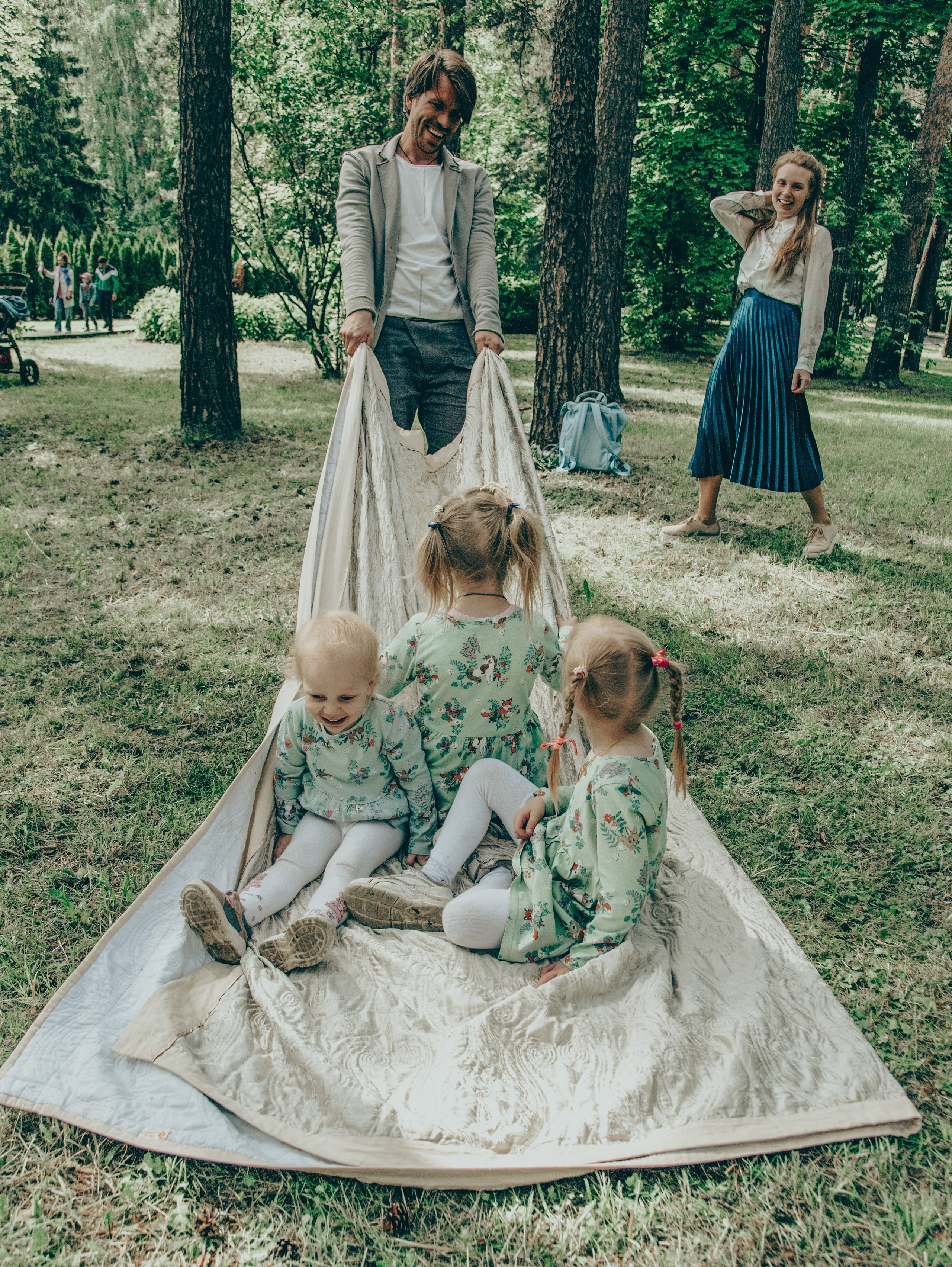 Семейная фотосессия. Фотограф текстиля в Москве Ольга Иванова