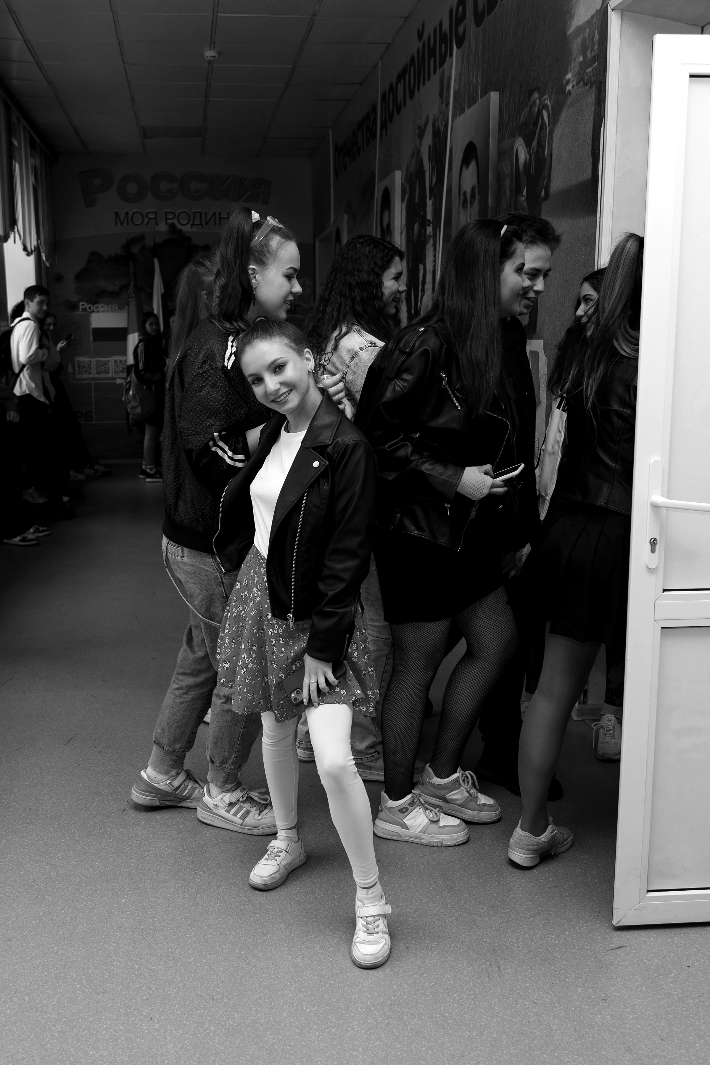 11 класс день не послушания в школе. Фотограф Любовь Корниенко, Примоский край