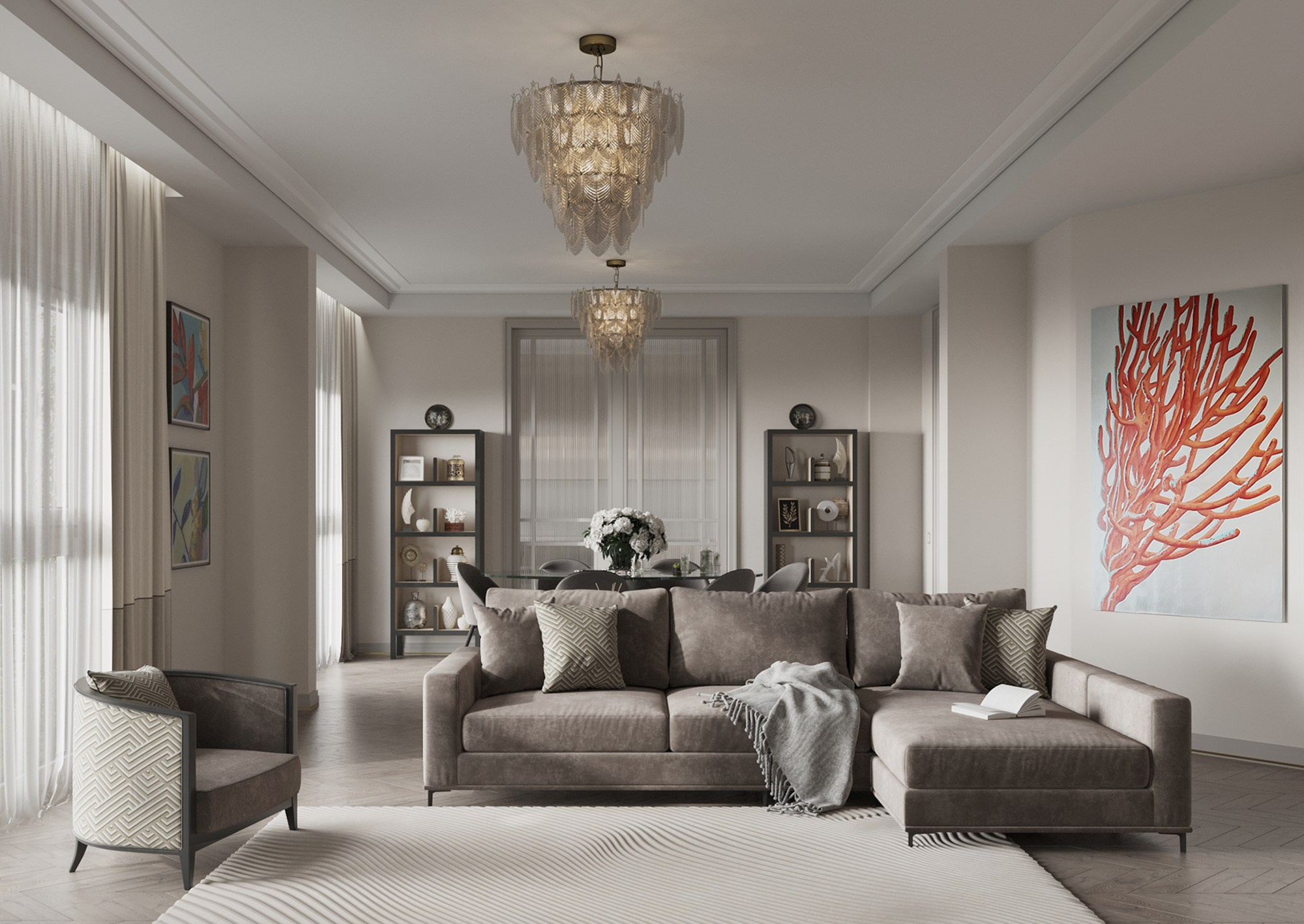 Берлин. Дизайн Марина Павлюченкова. 3D визуализатор интерьеров Ксения Жарко