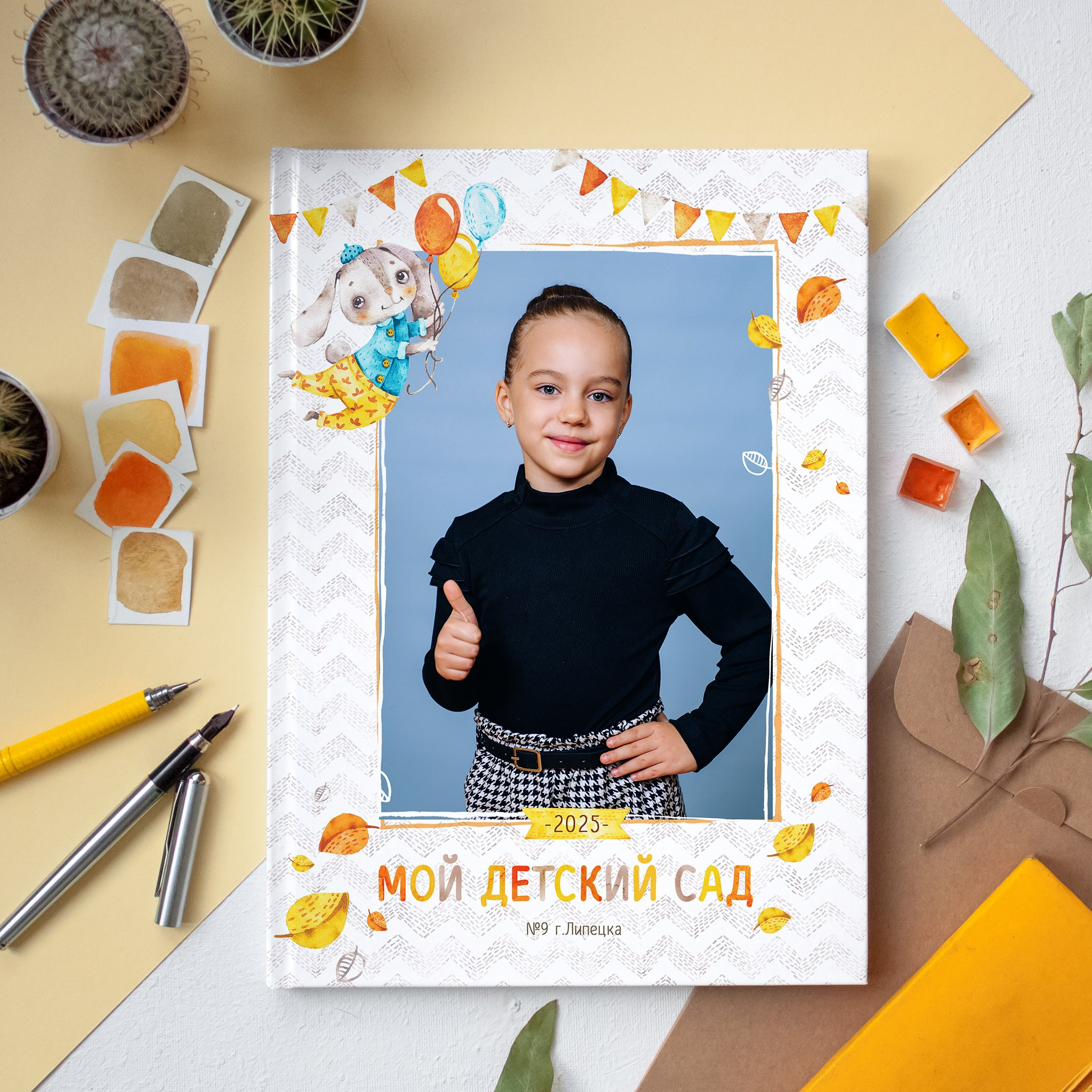 Альбом «Зайчики» комбо. Выпускные альбомы в Липецке Albumboom