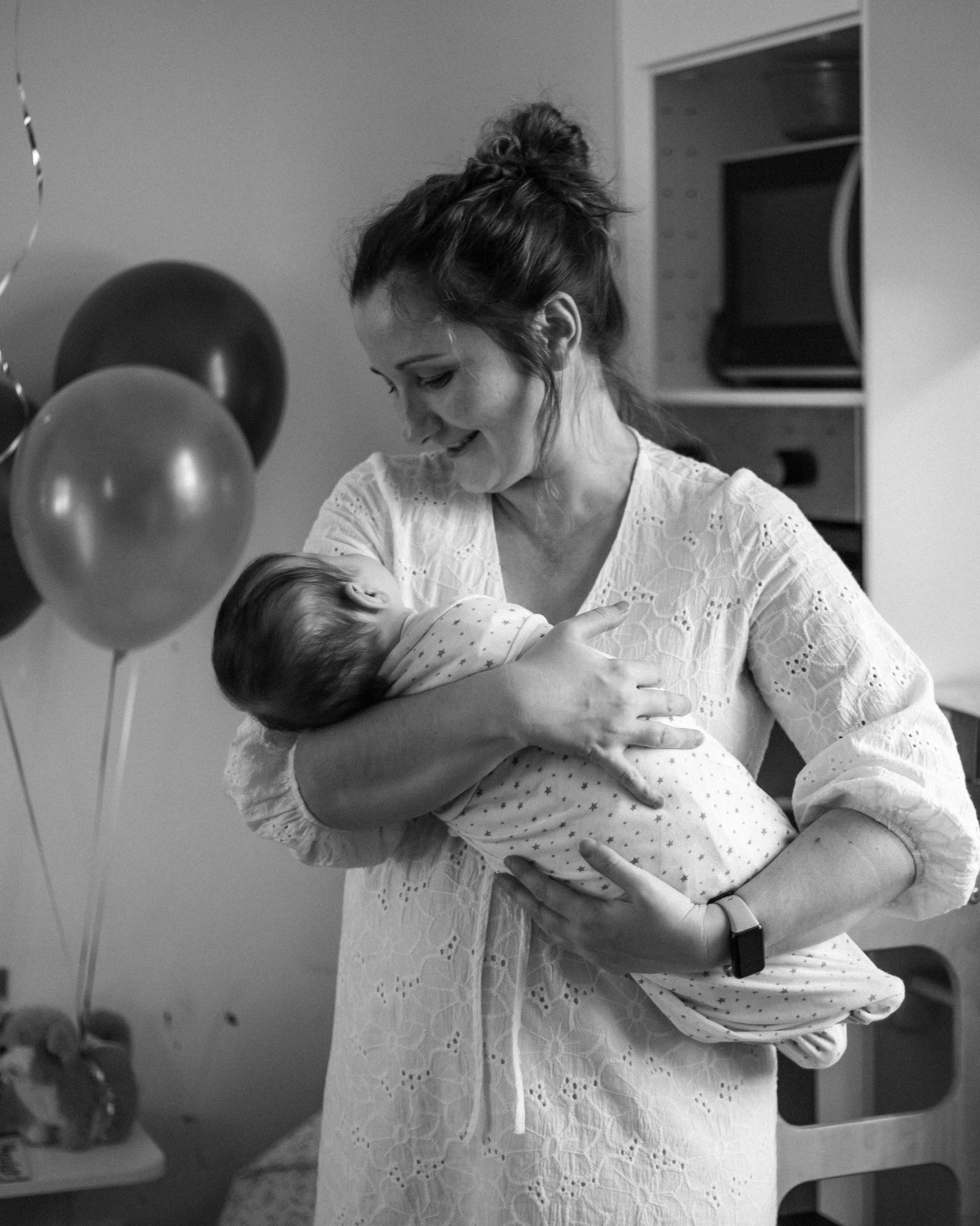 Мама с малышом дома. Фотограф текстиля в Москве Ольга Иванова