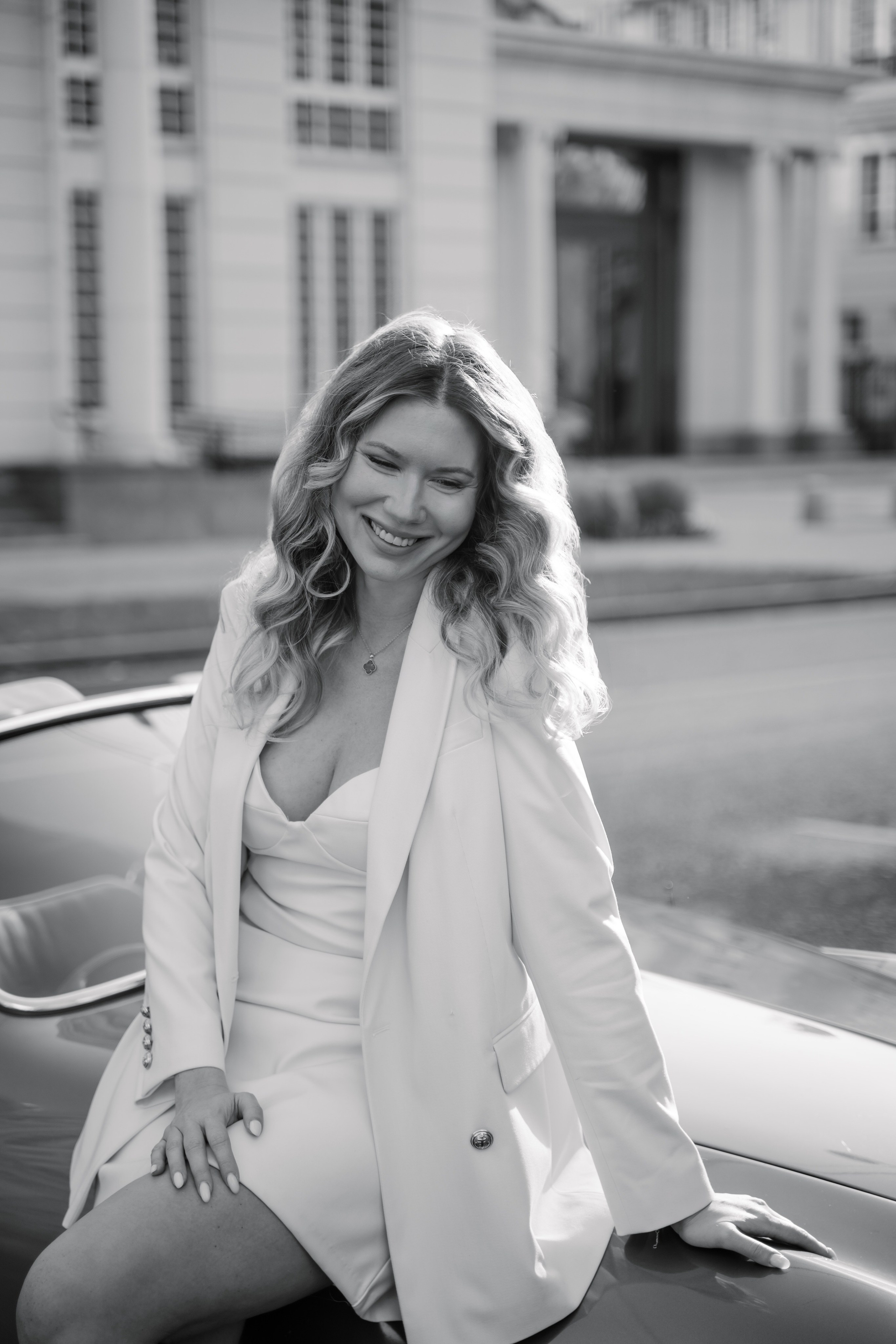 История с ретро кабриолетом. Портретный фотограф в Москве