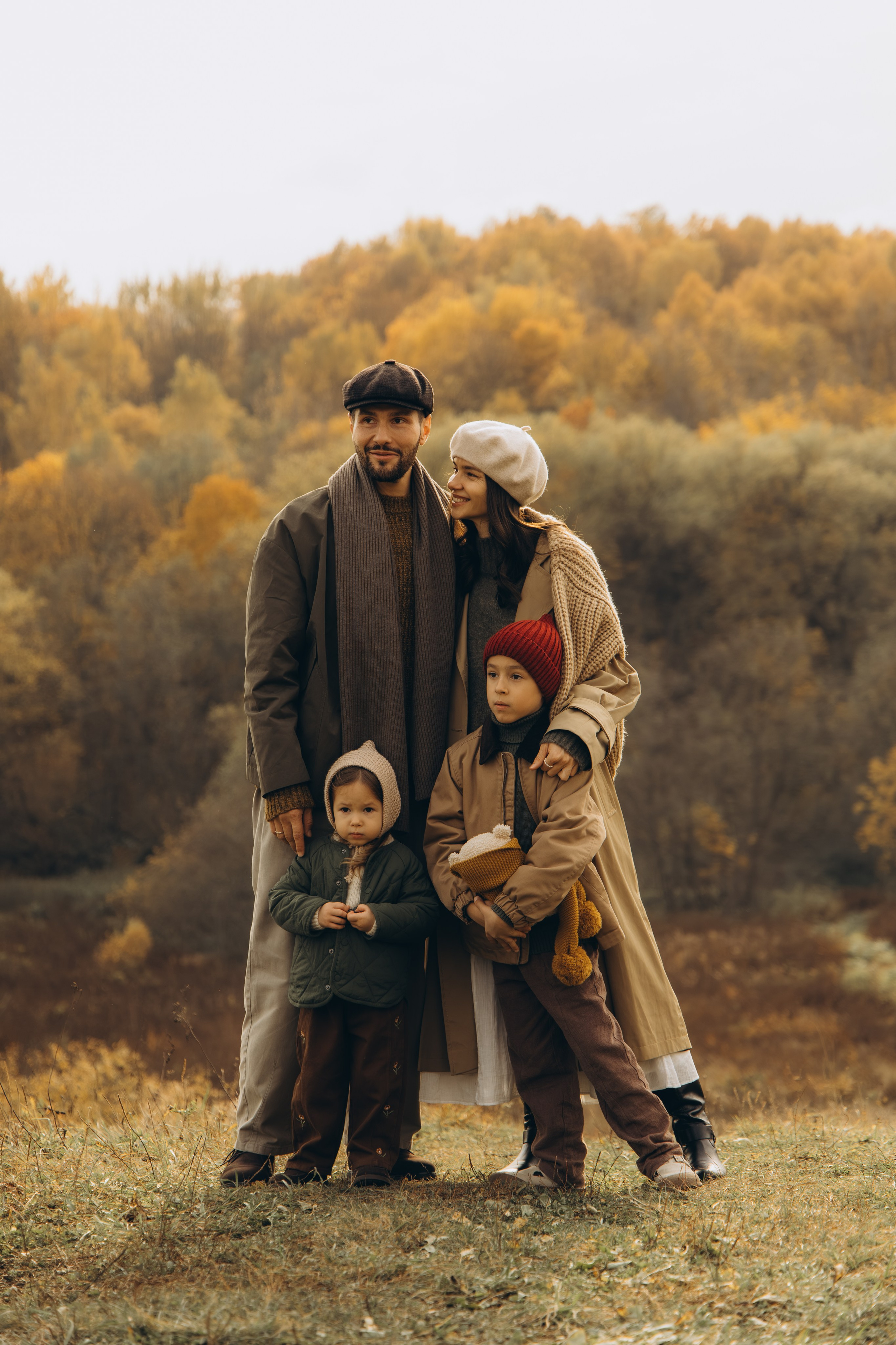 Теплая осенняя история. Семейный фотограф в Москве Лоншакова Кристина