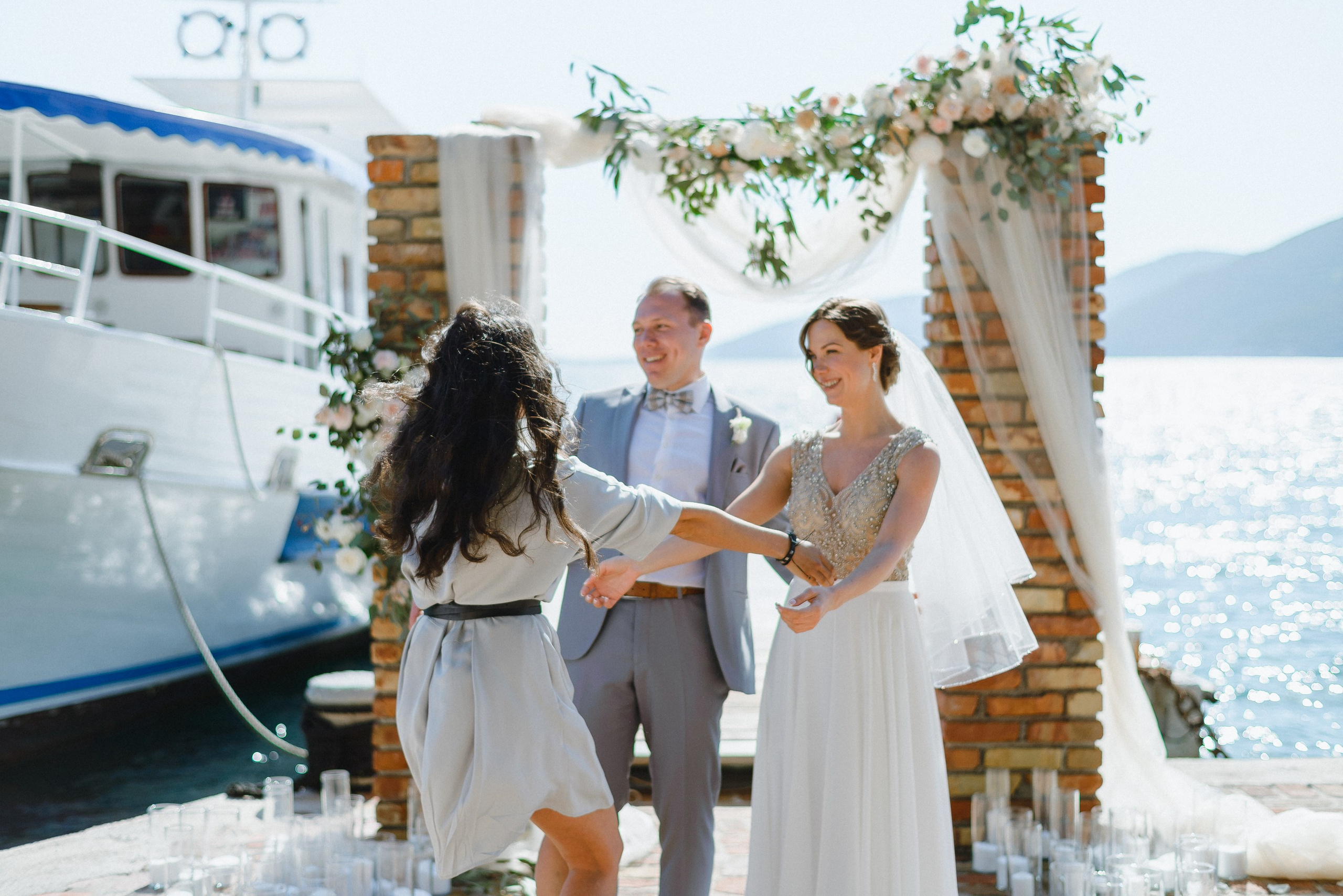 Свадебная церемония в Черногории. Изящная фотография | Ксения Милушкина