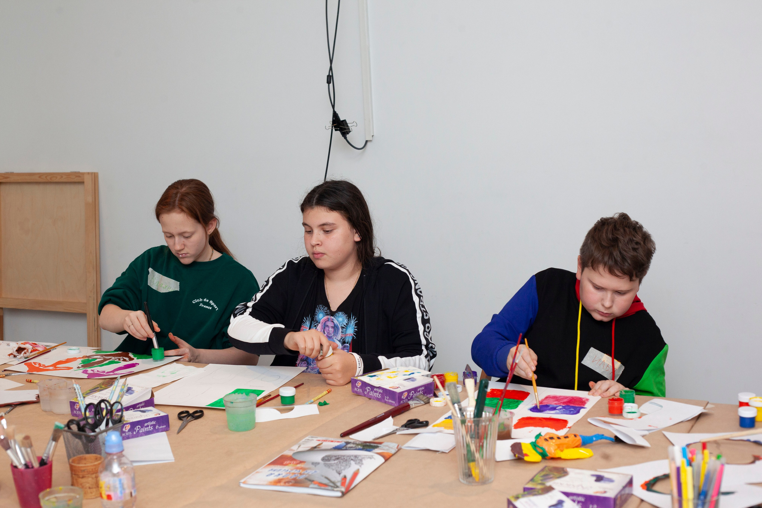 Детский мастер-класс в ММОМА. Stanislav Baryshev — People. Emotions. Atmosphere