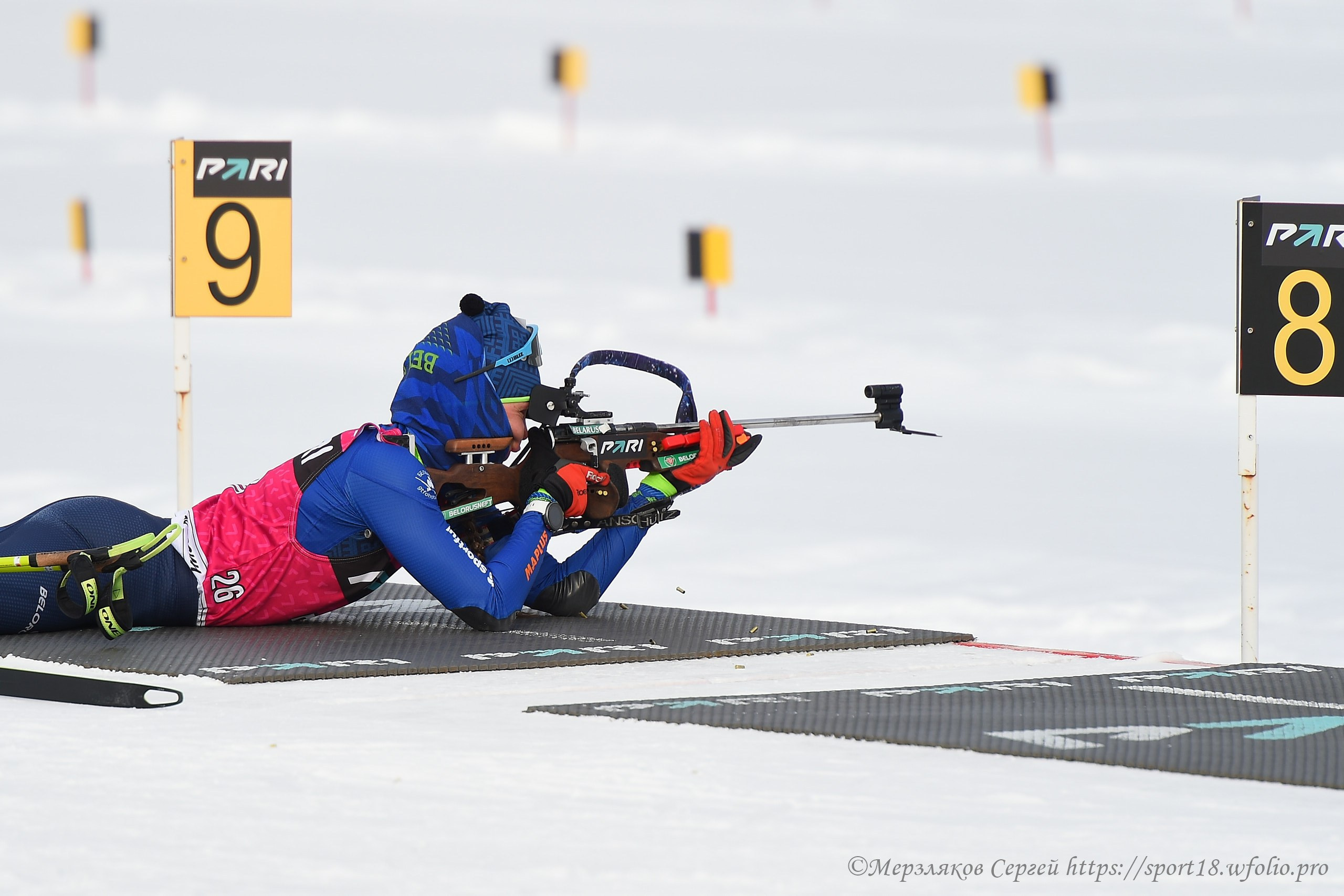 Биатлон. Ижевская винтовка 2023. Спортивный репортажный фотограф в Ижевске Сергей Мерзляков