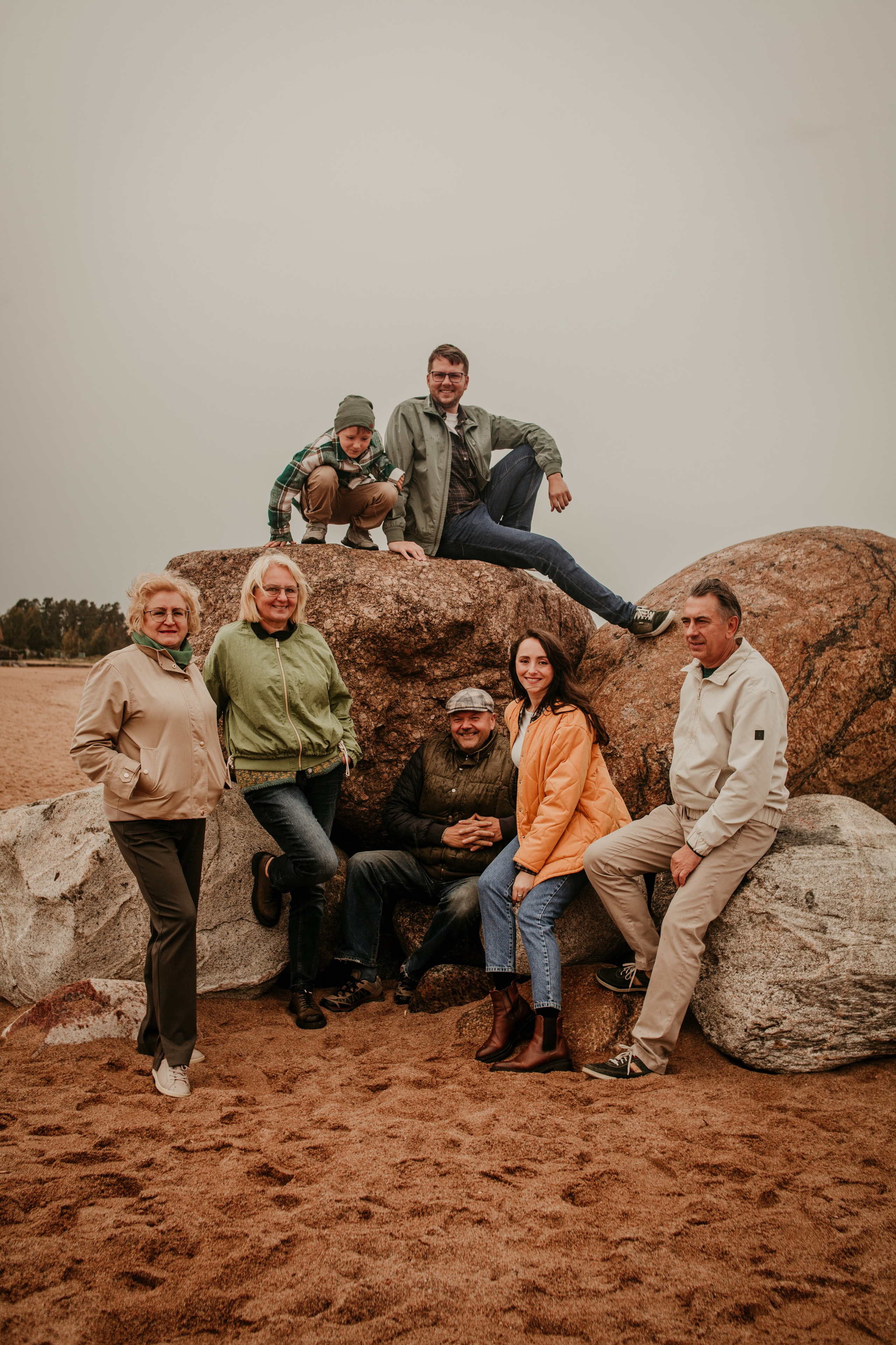 Семейное утро на Ладоге — Фотосессия на природе. Семейный фотограф во Всеволожске и Санкт-Петербурге Юлия Капустина