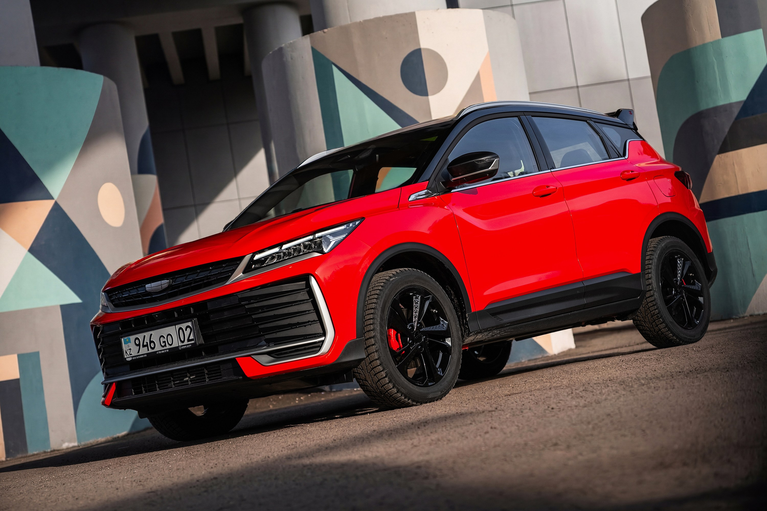 Geely Coolray 2025. Рекламный и портретный фотограф в Алматы, обучение для фотографов — Равиль Абушаев