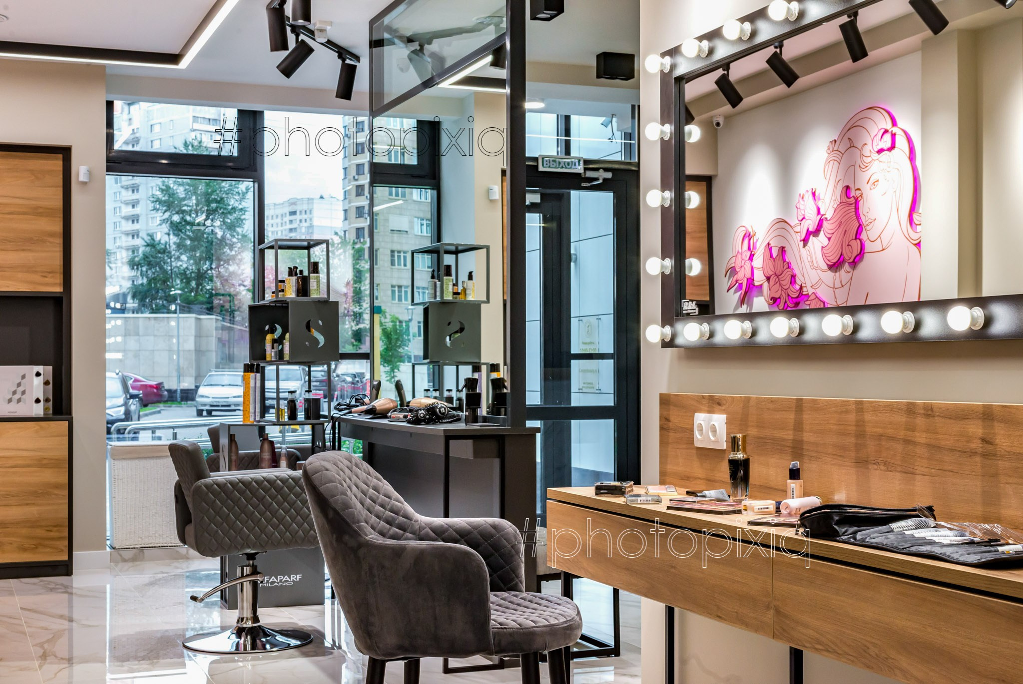 Интерьерная съёмка салона красоты CONCERN. Интерьерная съёмка и виртуальные туры — Интерьерный фотограф Кузнецов Сергей (photopixiq)