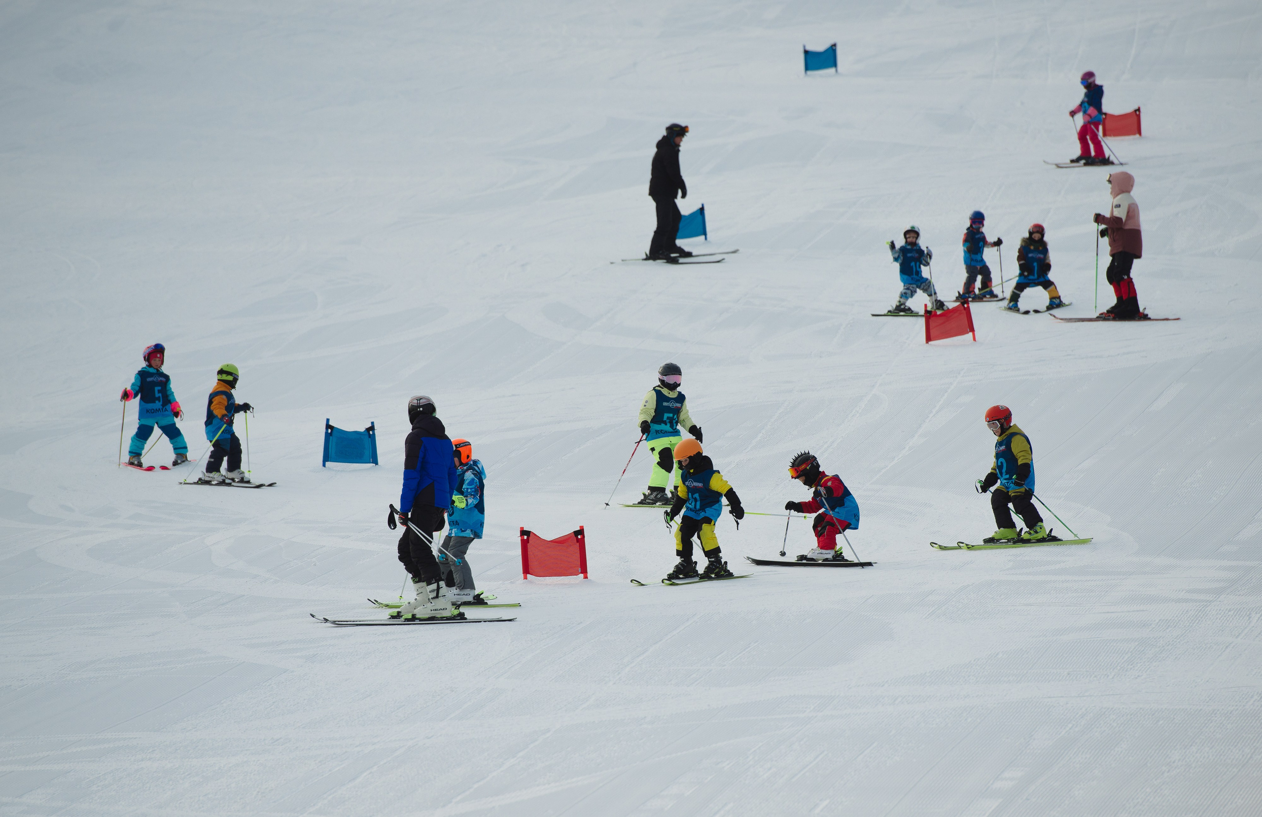 Детские соревнования/Лыжи. Фотограф Мария Каюрова