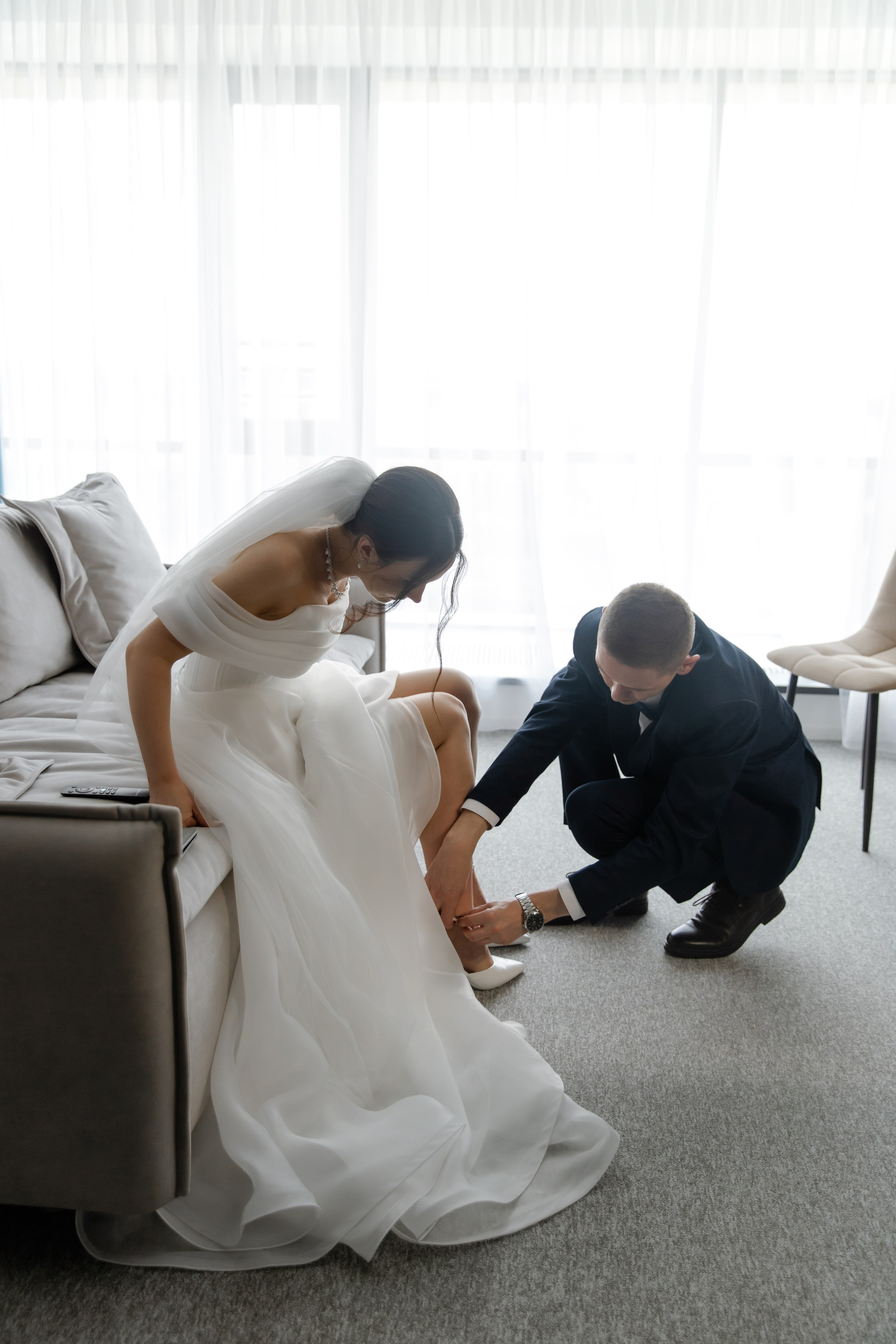 Свадебный день Леши и Яны. Свадебный фотограф Анна Бабахина