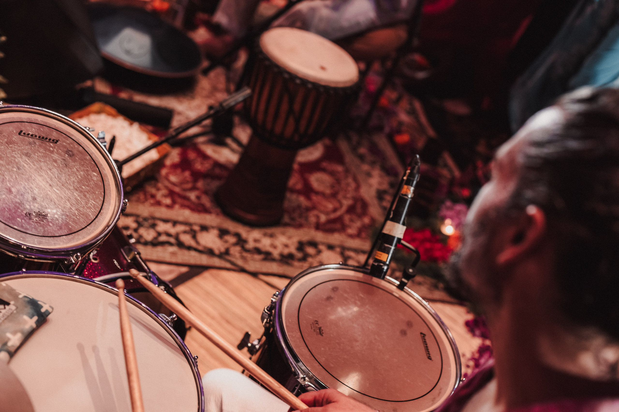 Hanuman Project kirtan at Alchemy march. Mariam Bagdasaryan