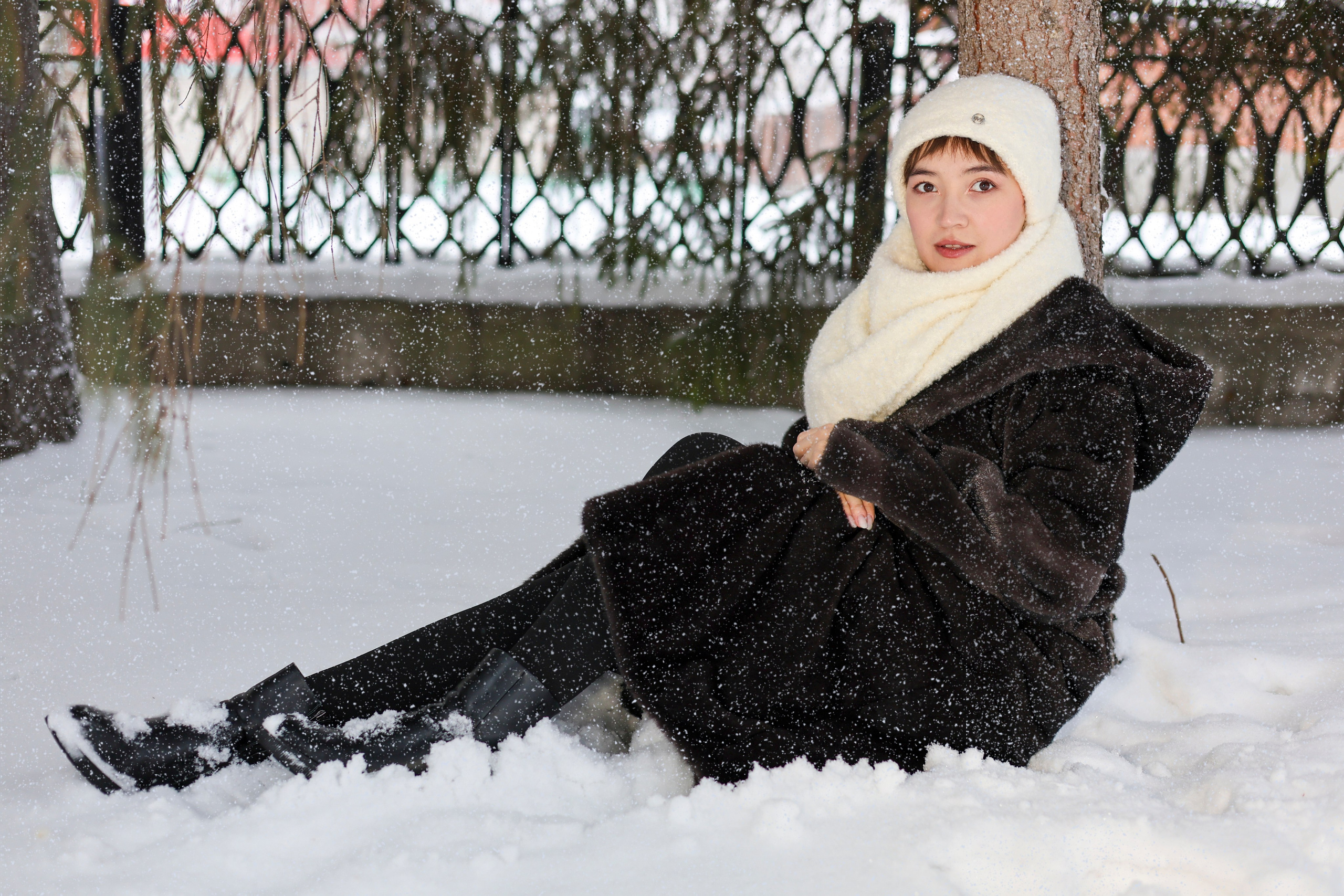 Зимняя фотосессия. Анастасия Рогозина|Фотограф Бийск, Горно-Алтайск, Белокуриха