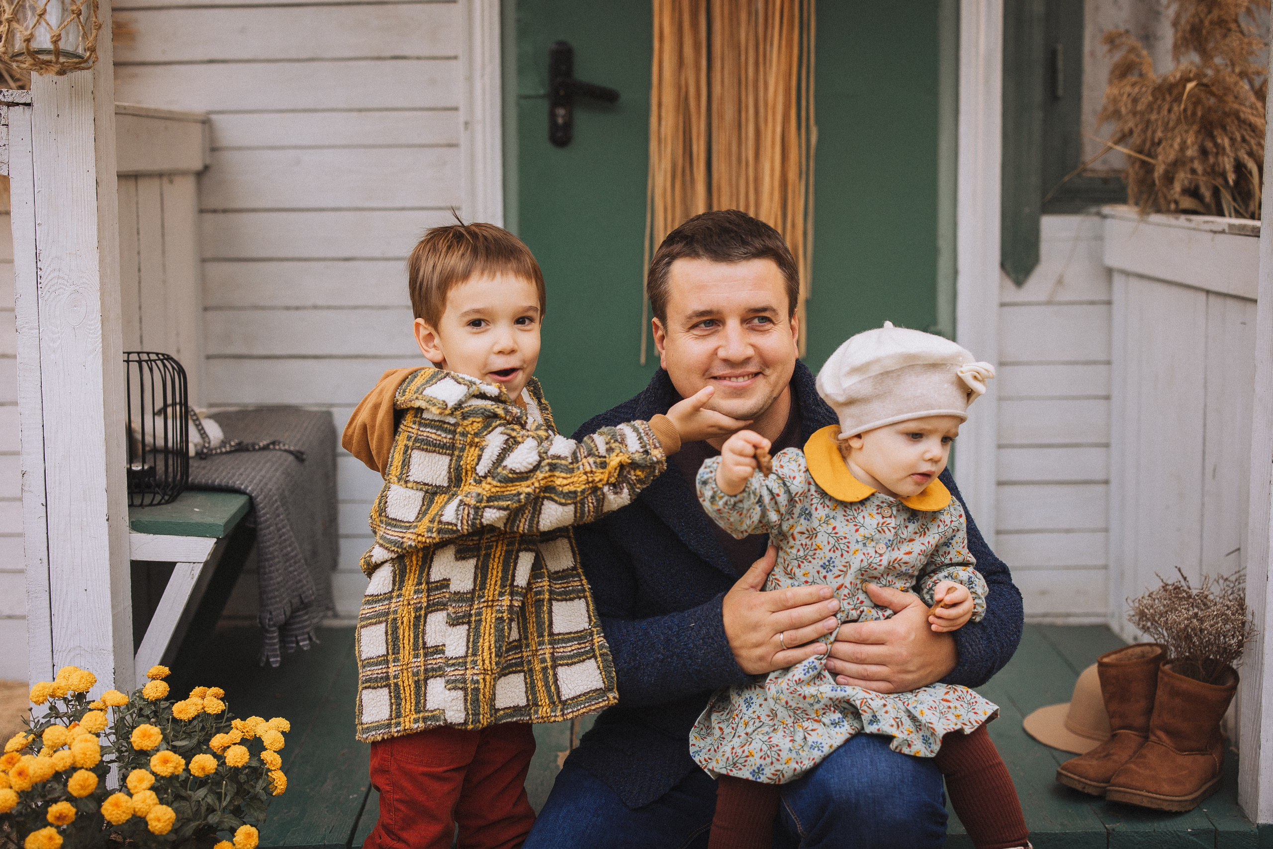 Семейная фотосессия в загородной фотостудии, Clover Dacha. Семейный и детский фотограф в Краснодаре Анна Трашкова