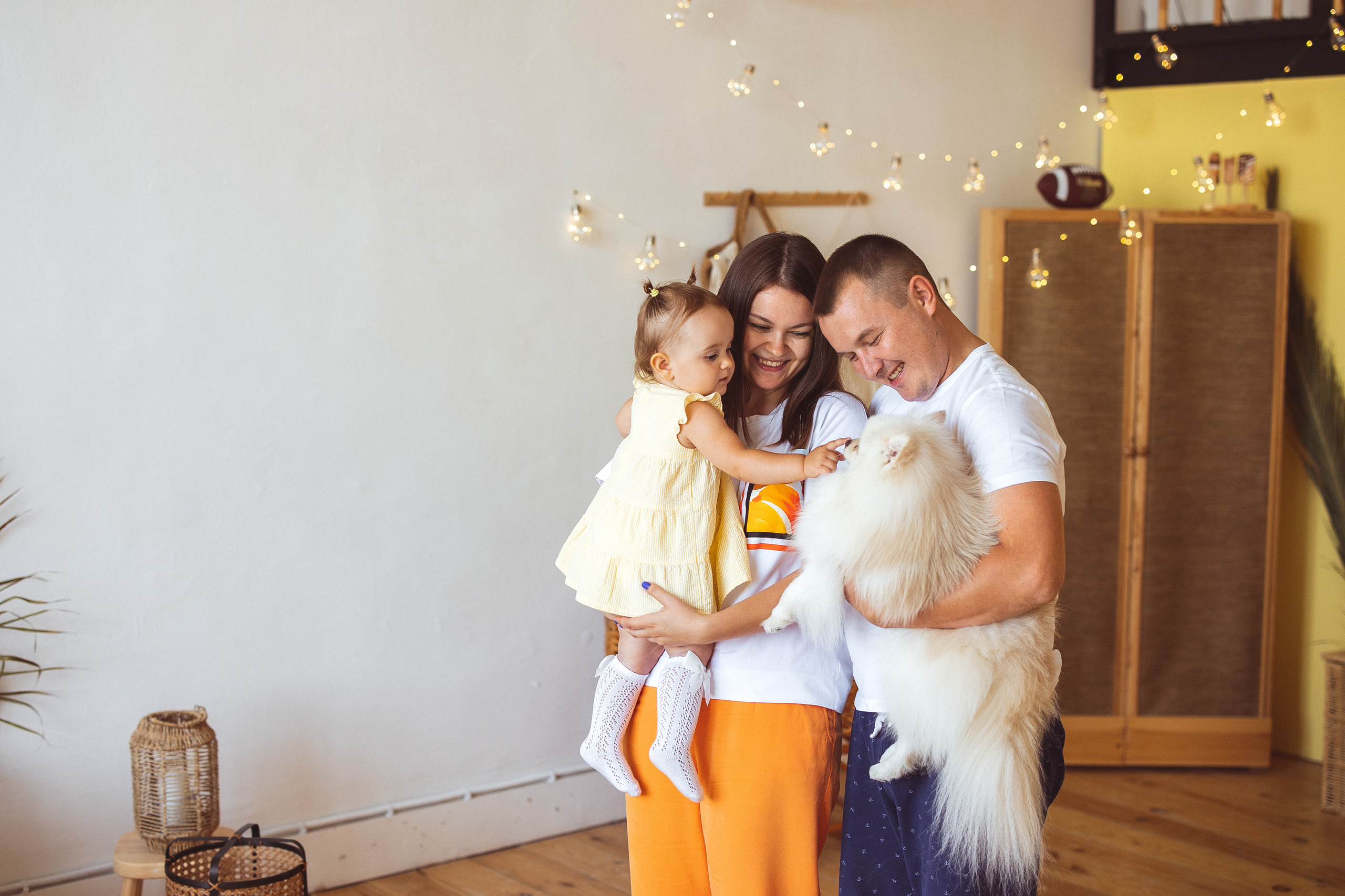 Собачки (шпицы). Семейный и детский фотограф в Краснодаре Анна Трашкова