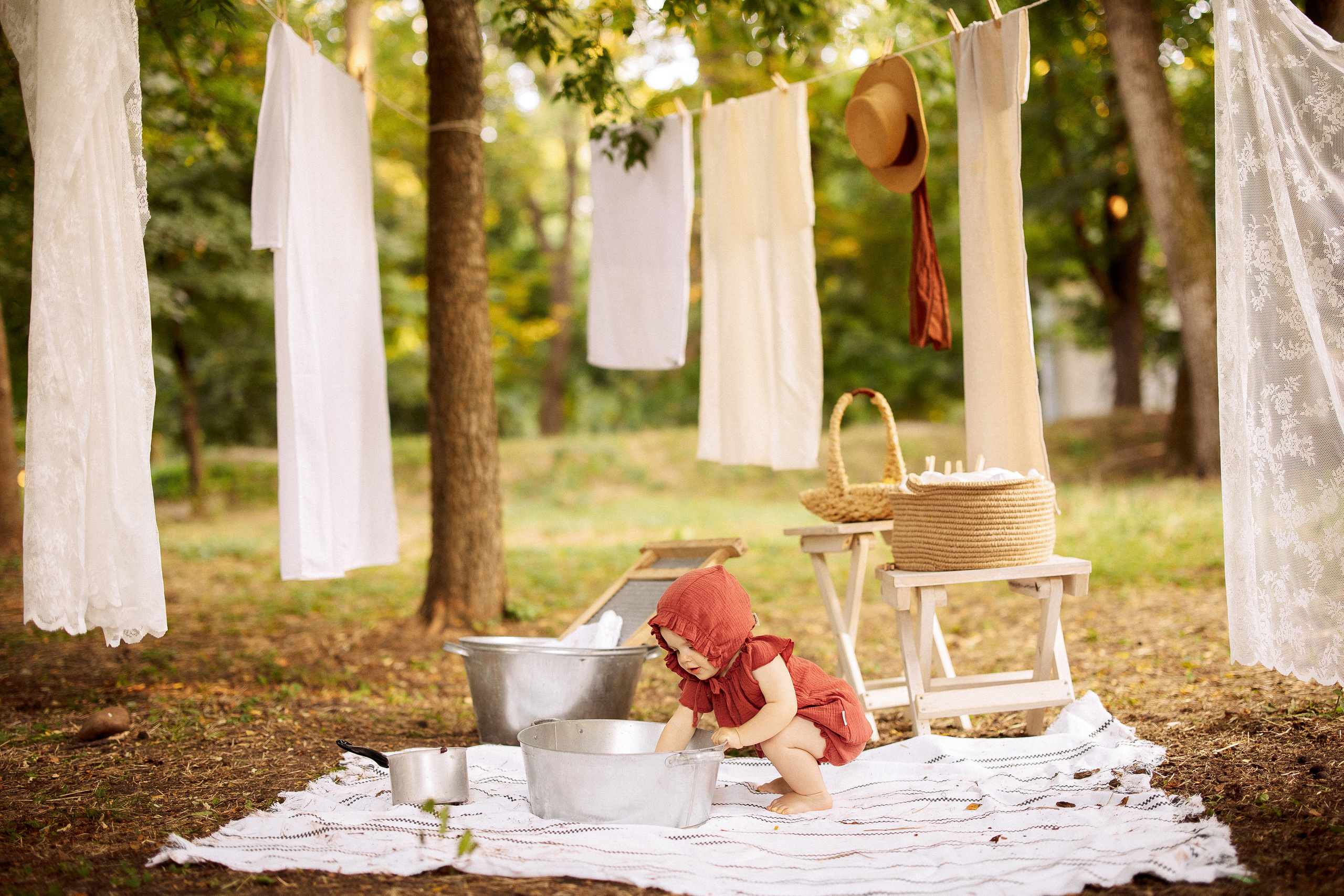«Стирка». Семейный и детский фотограф в Краснодаре Анна Трашкова