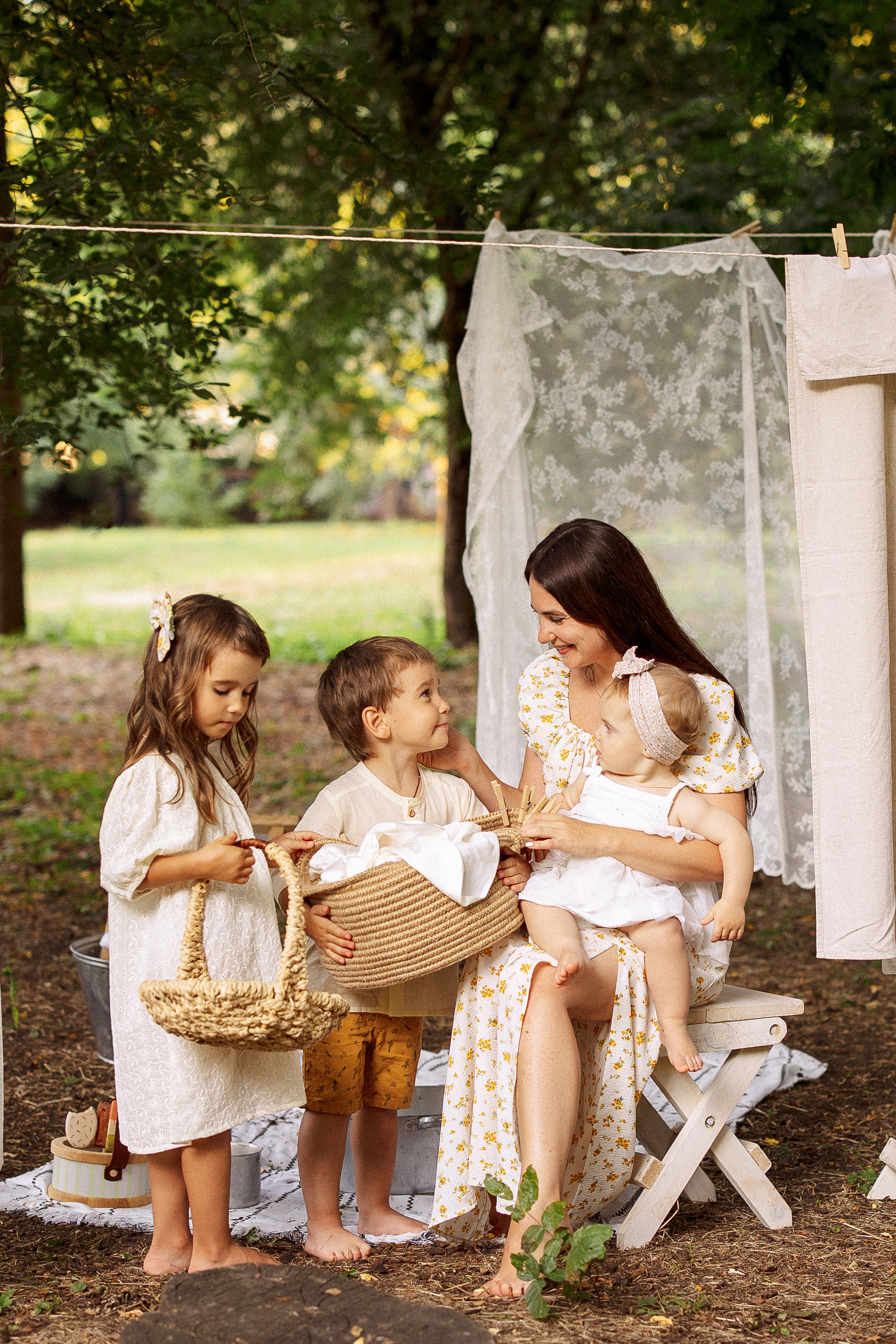 «Стирка». Семейный и детский фотограф в Краснодаре Анна Трашкова