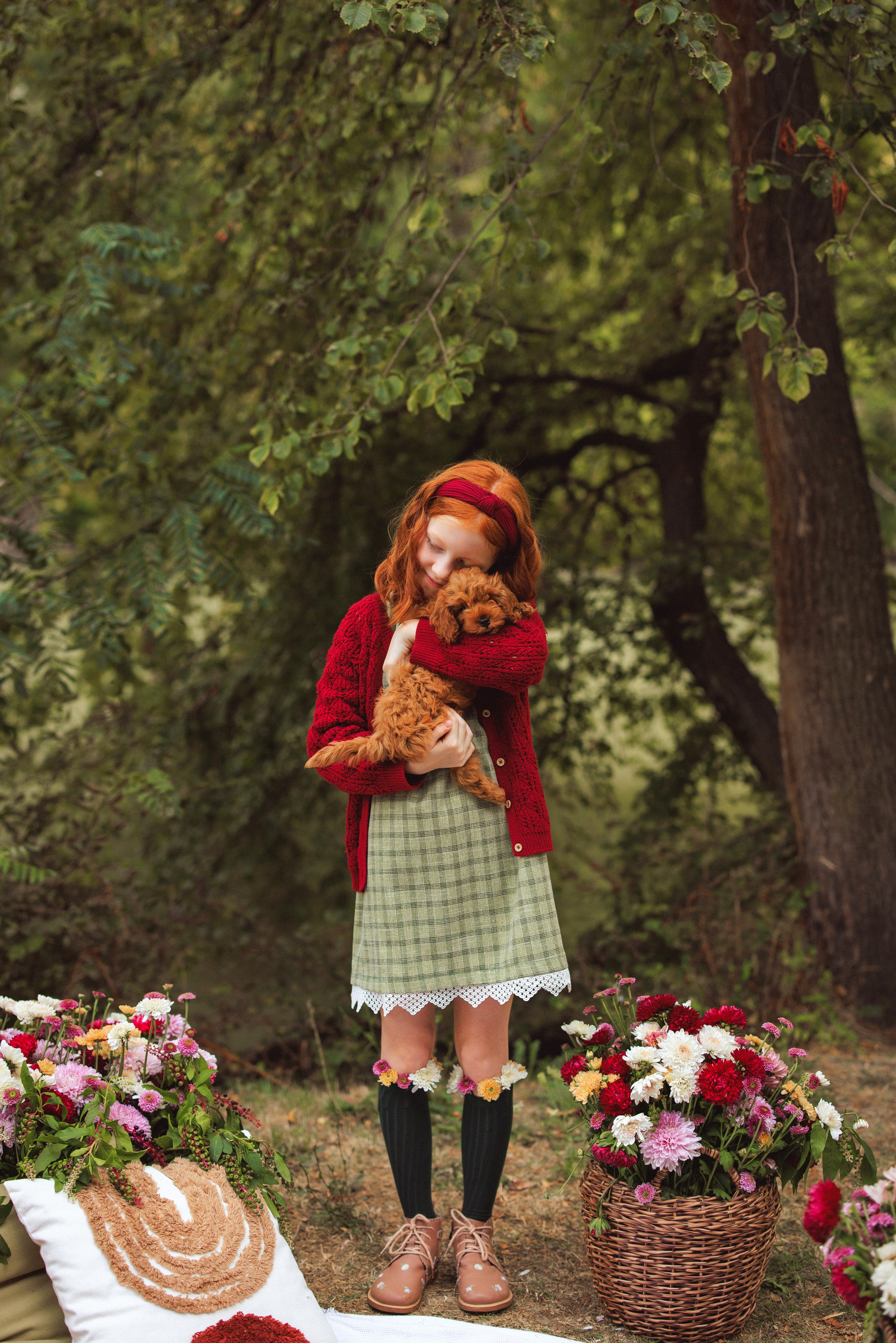Фотосессия «Пикник», Хризантемы и Яблоки. Семейный и детский фотограф в Краснодаре Анна Трашкова