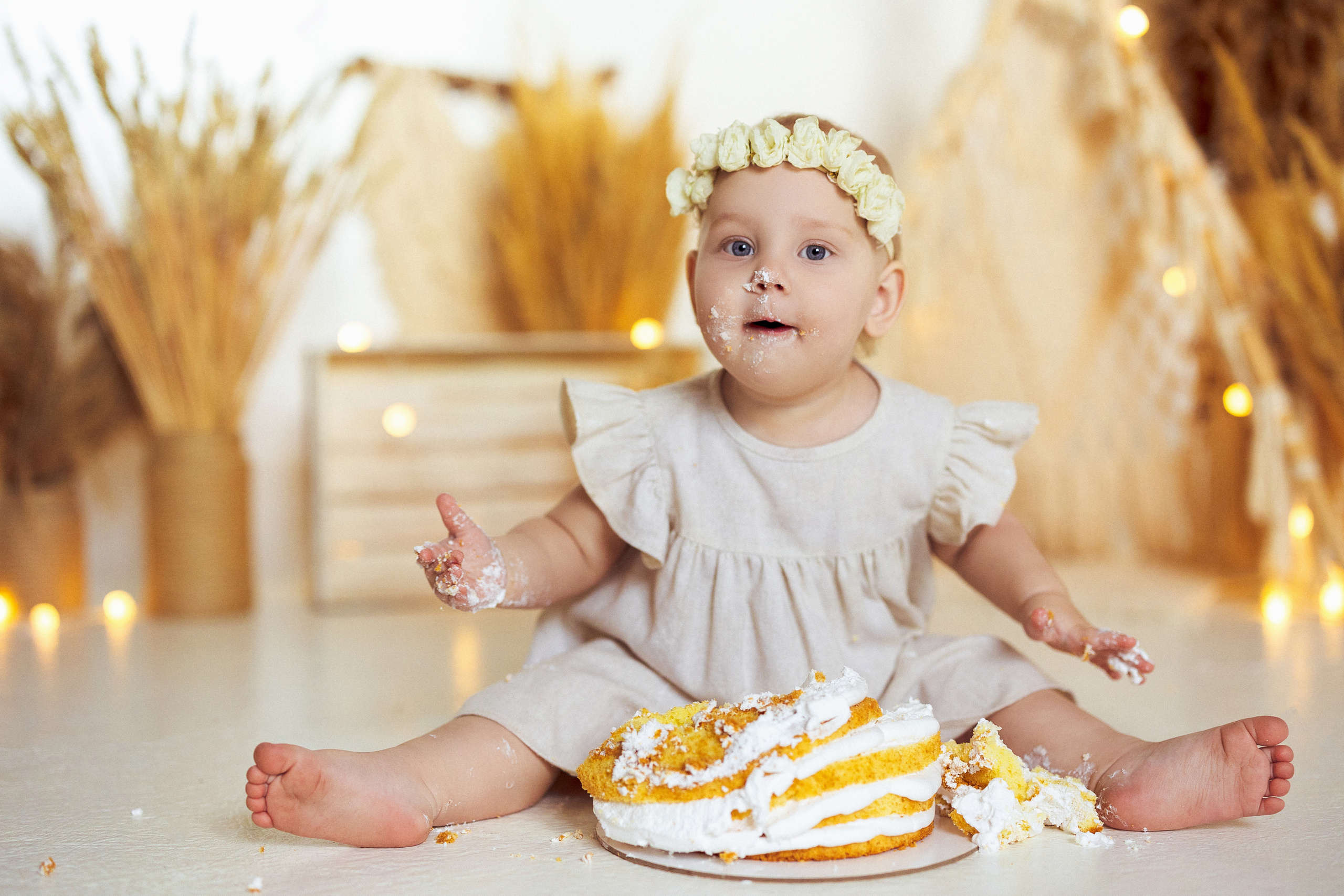 Крушение тортика. Семейный и детский фотограф в Краснодаре Анна Трашкова