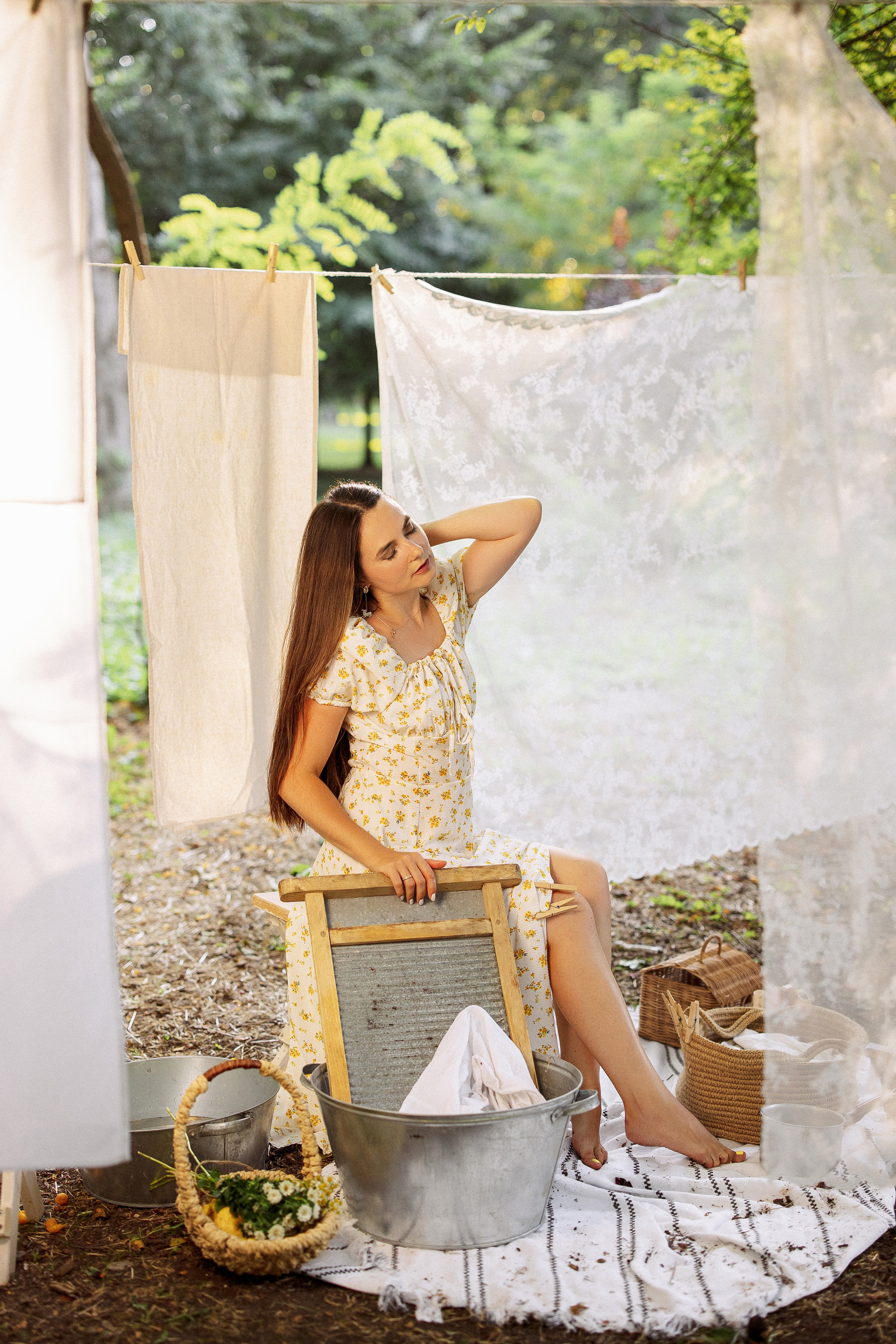 «Стирка». Семейный и детский фотограф в Краснодаре Анна Трашкова