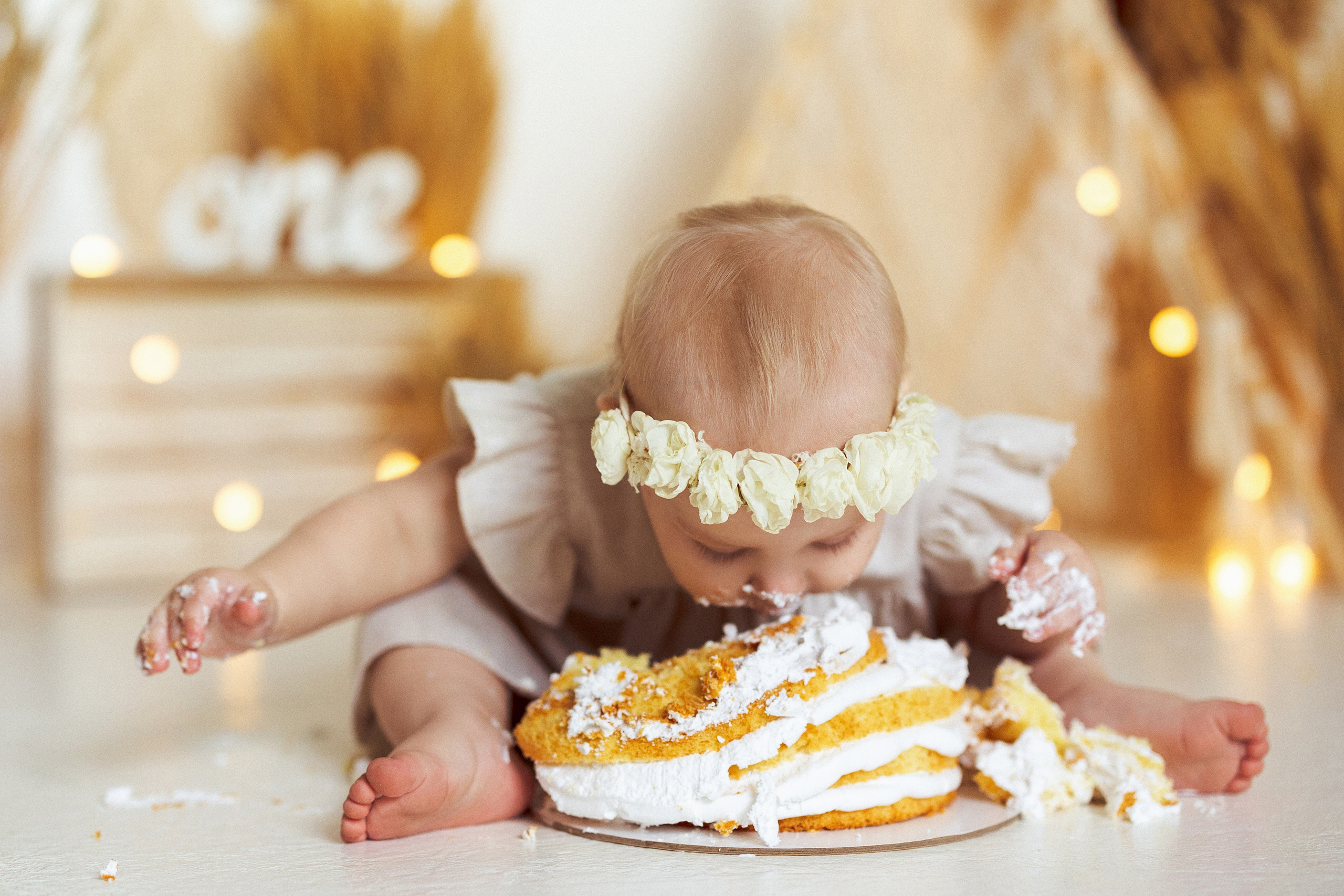 Крушение тортика. Семейный и детский фотограф в Краснодаре Анна Трашкова
