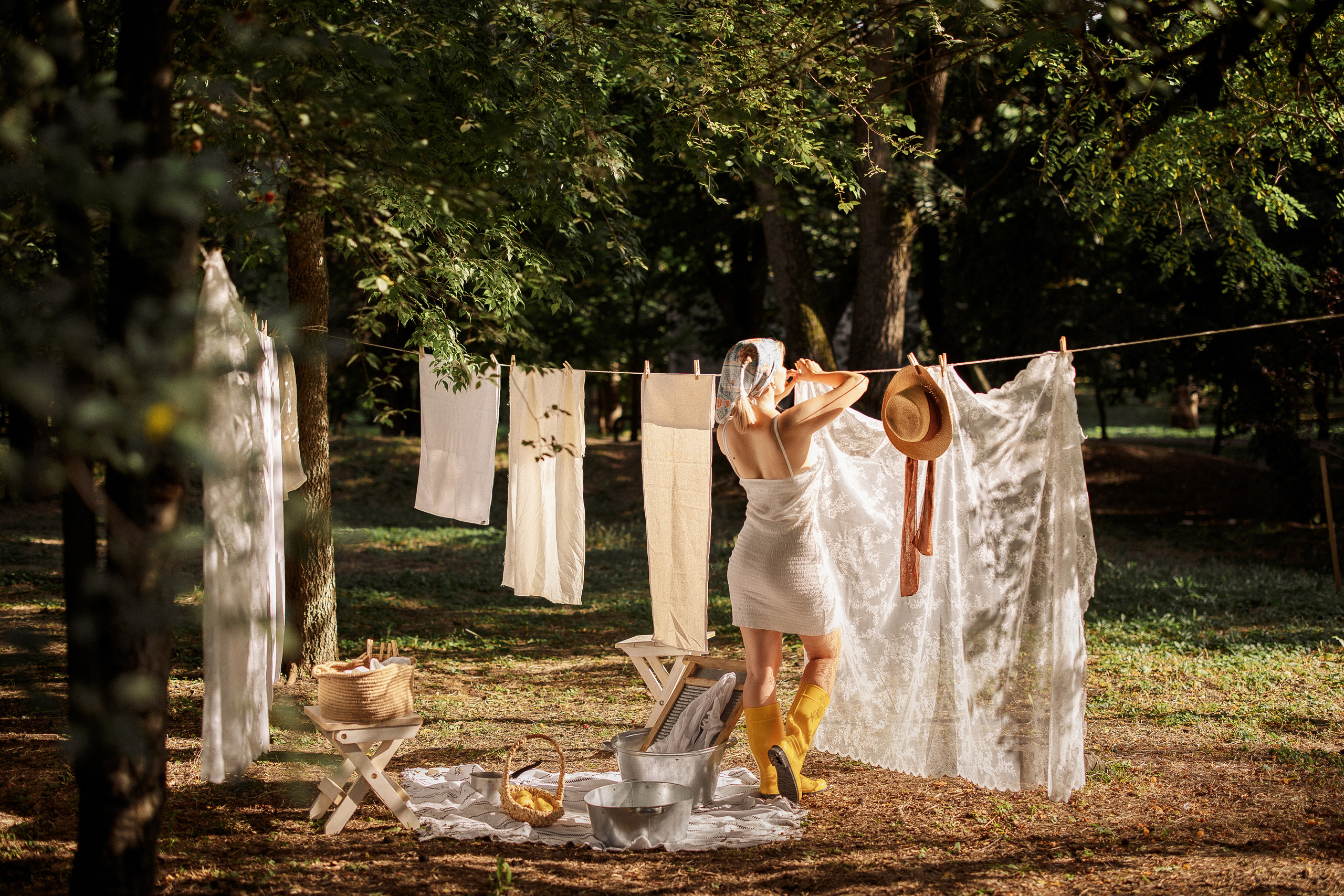«Стирка». Семейный и детский фотограф в Краснодаре Анна Трашкова