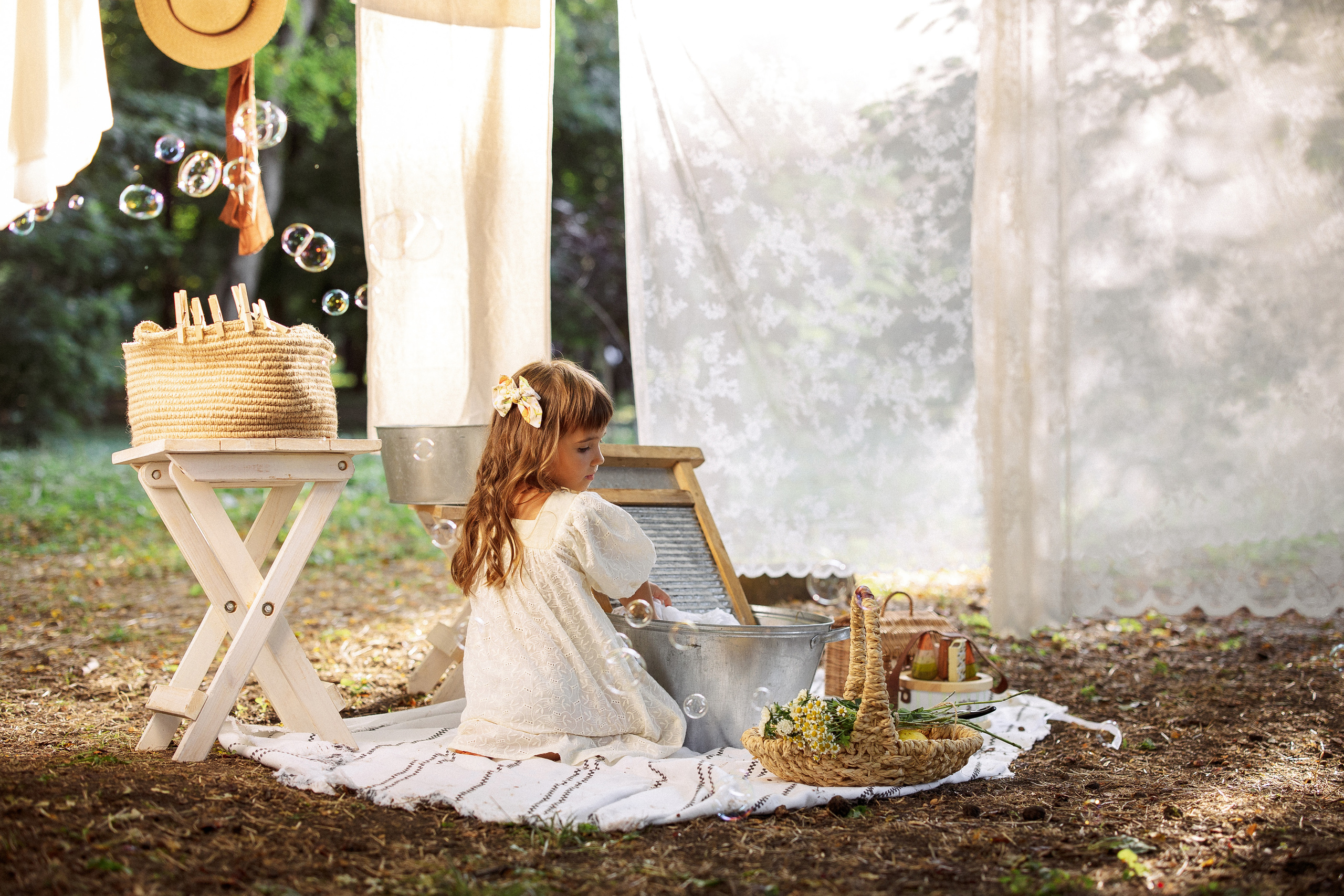 «Стирка». Семейный и детский фотограф в Краснодаре Анна Трашкова