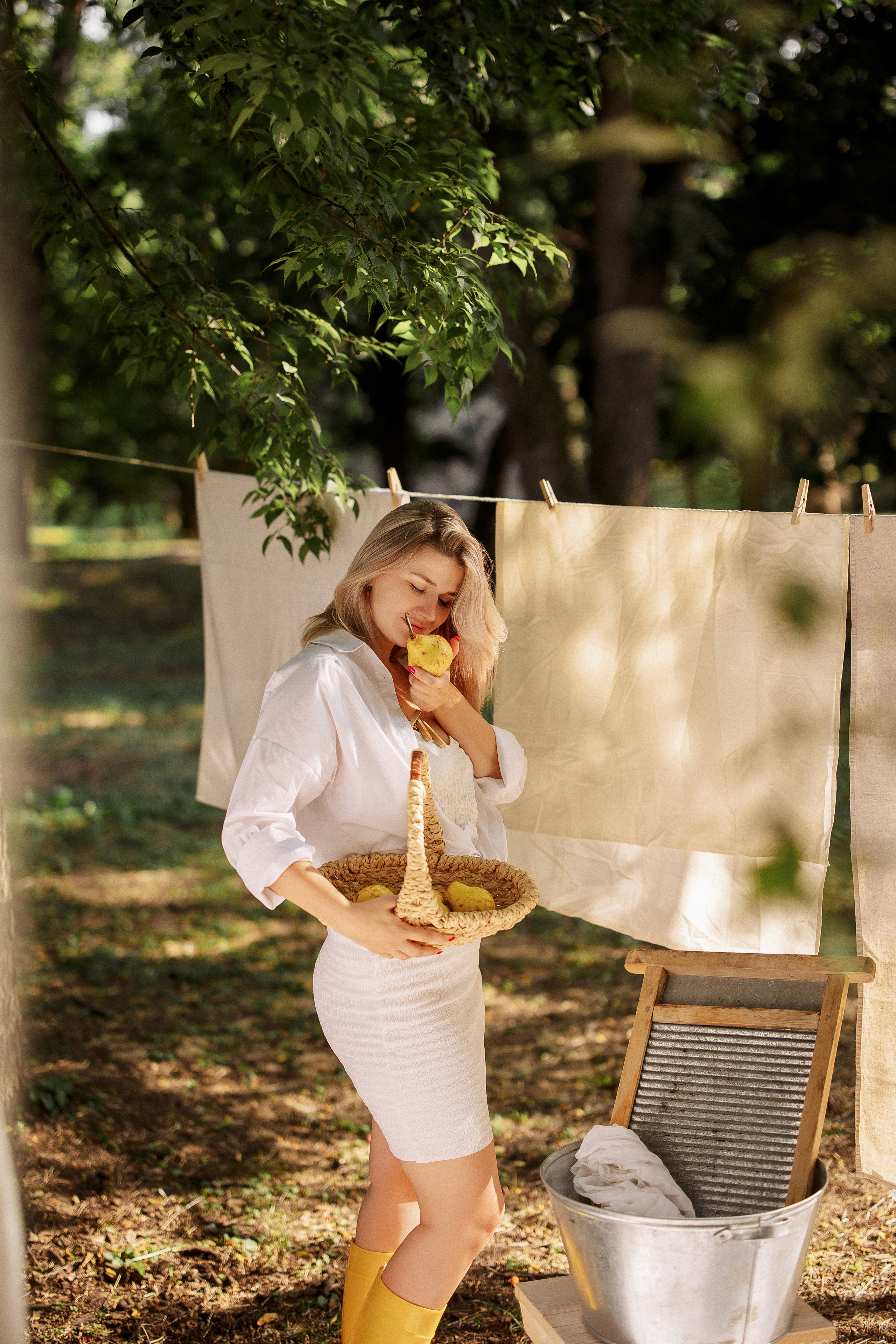 «Стирка». Семейный и детский фотограф в Краснодаре Анна Трашкова