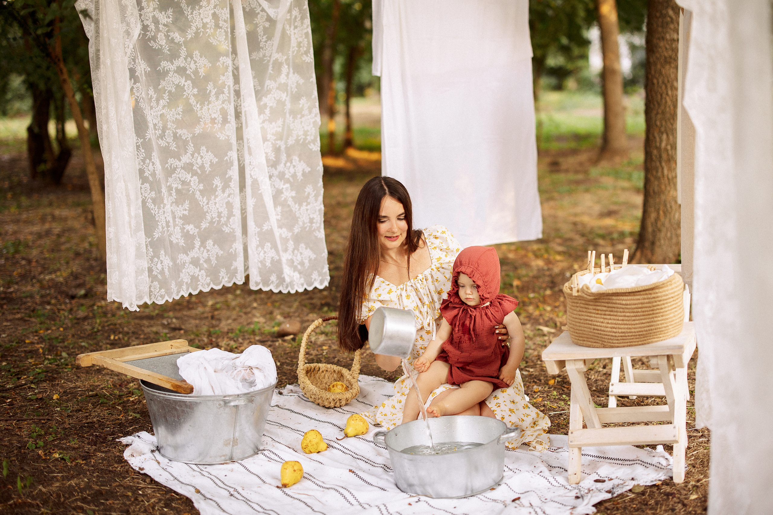 «Стирка». Семейный и детский фотограф в Краснодаре Анна Трашкова
