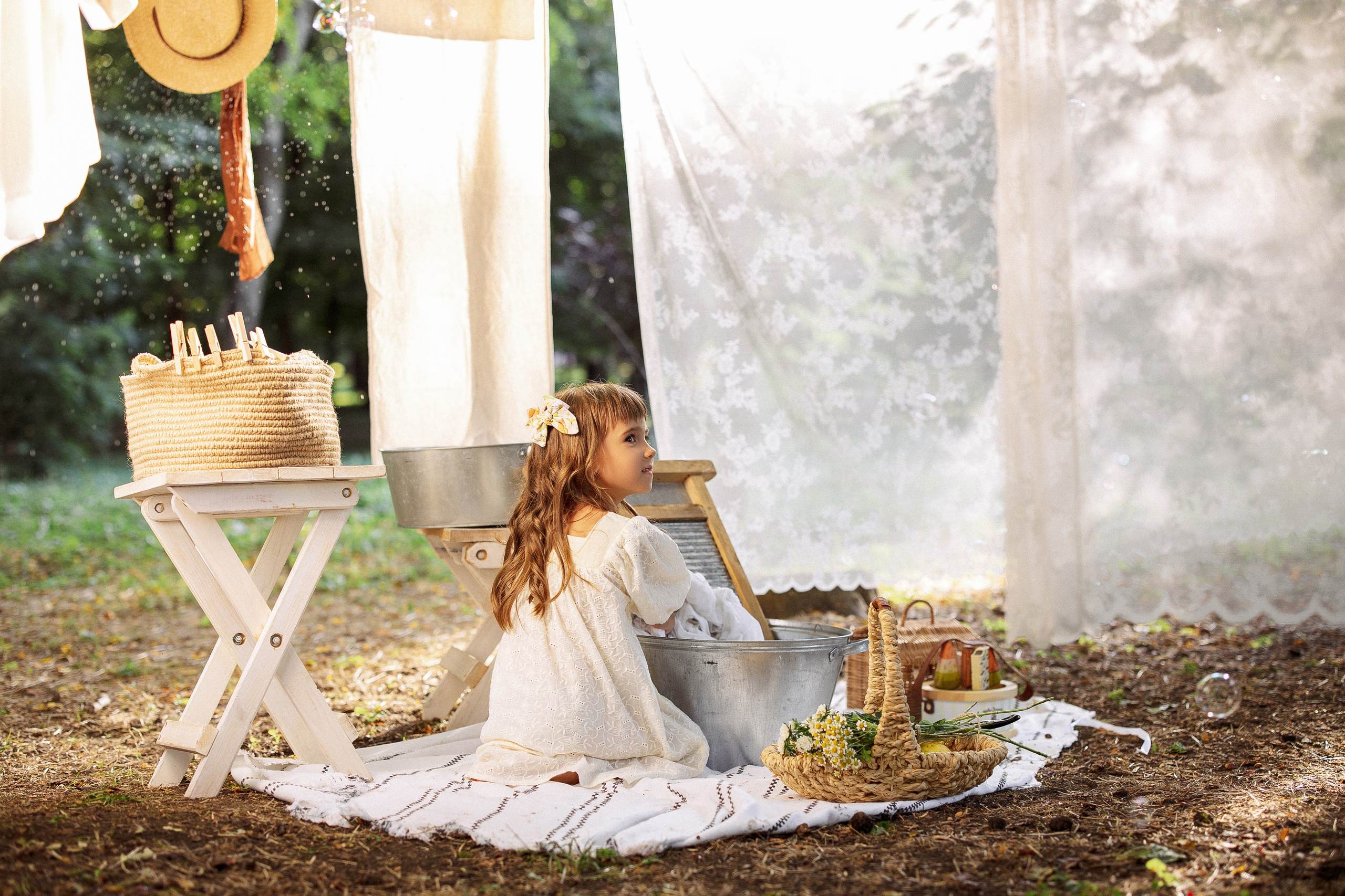«Стирка». Семейный и детский фотограф в Краснодаре Анна Трашкова