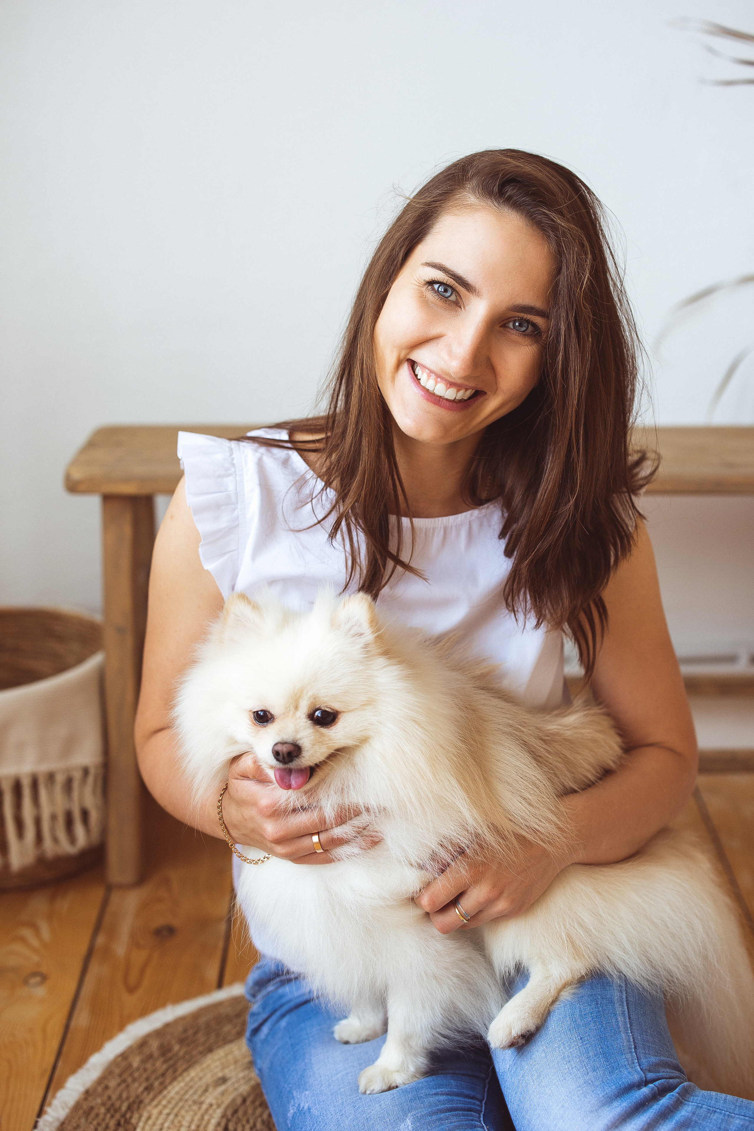 Собачки (шпицы). Семейный и детский фотограф в Краснодаре Анна Трашкова