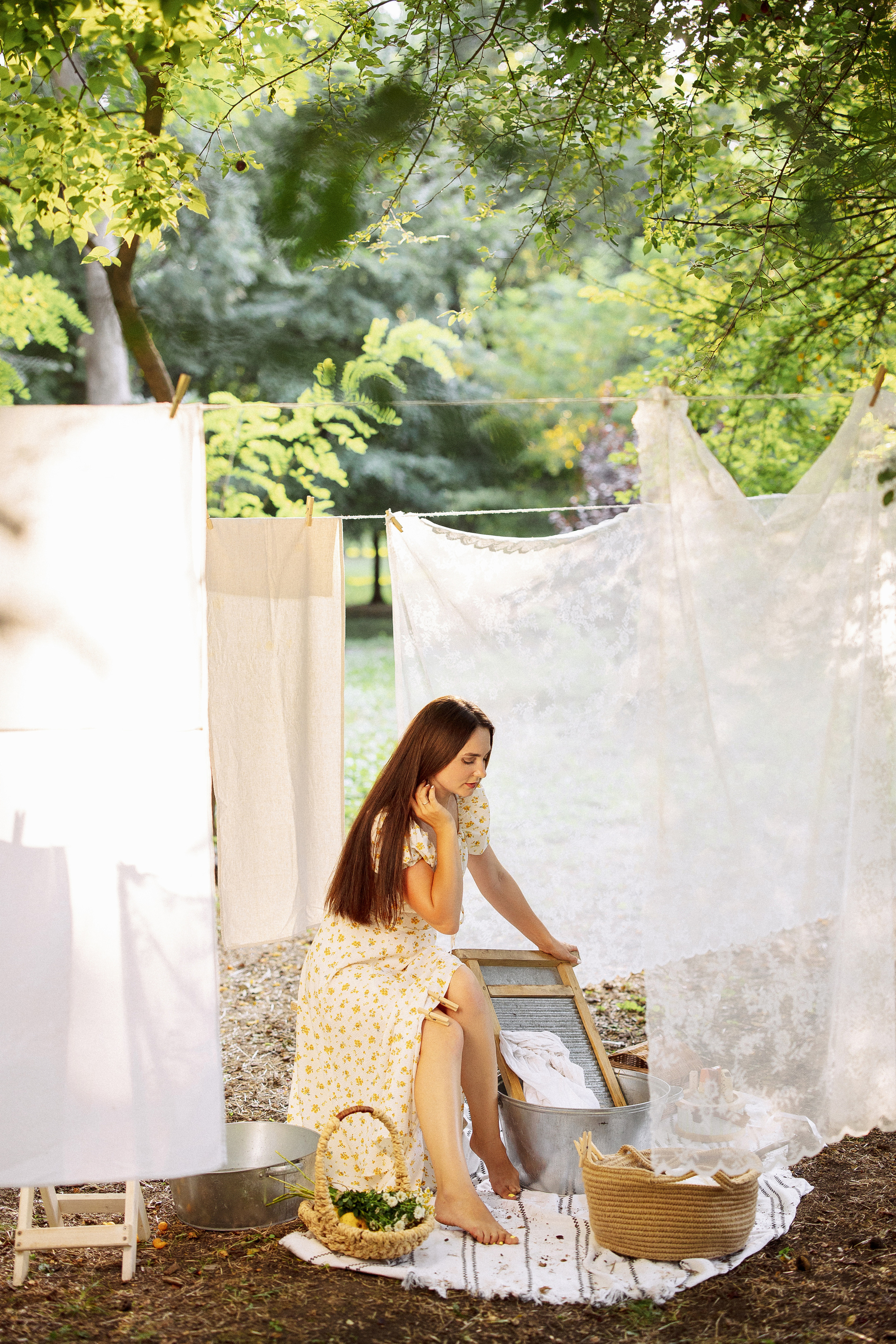 «Стирка». Семейный и детский фотограф в Краснодаре Анна Трашкова