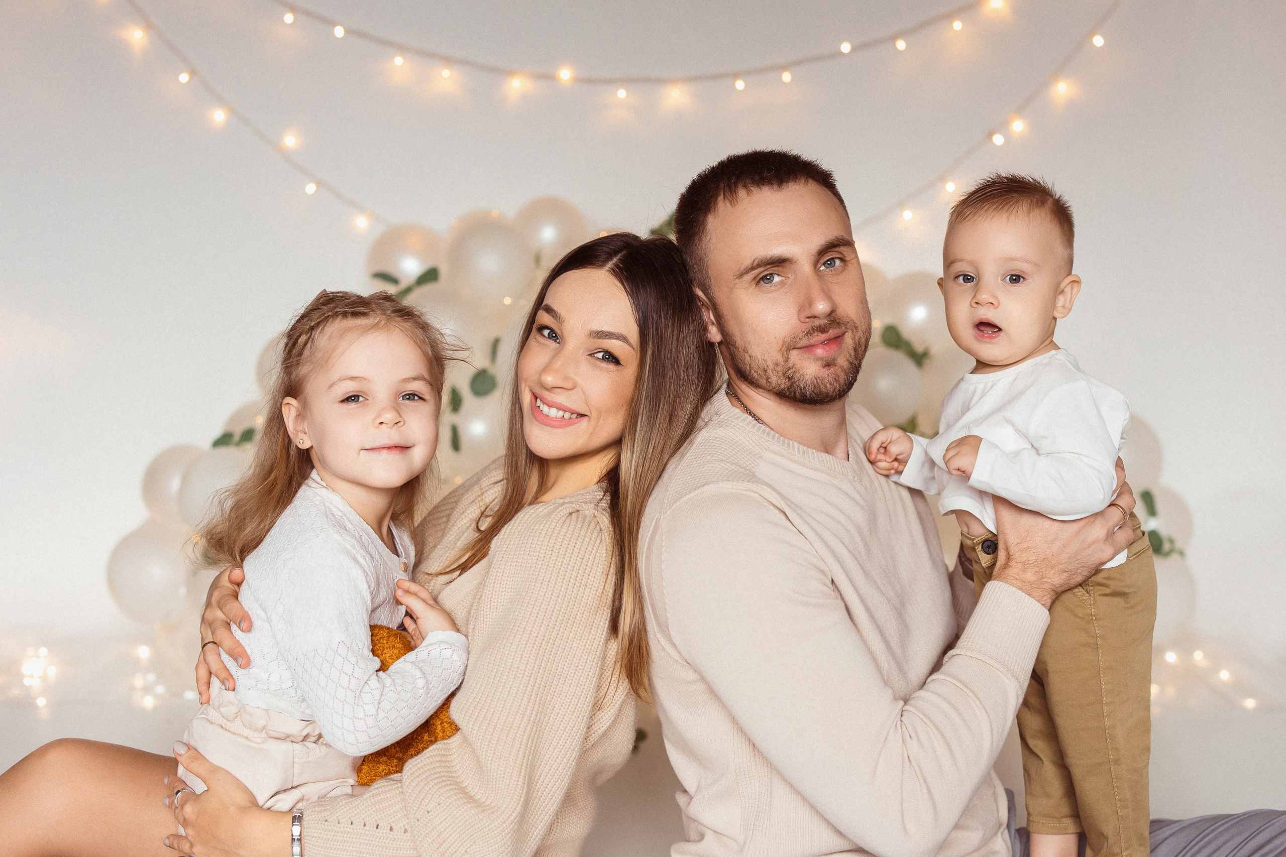 Семейные портреты, Фотостудия «АНТУРАЖ». Семейный и детский фотограф в Краснодаре Анна Трашкова