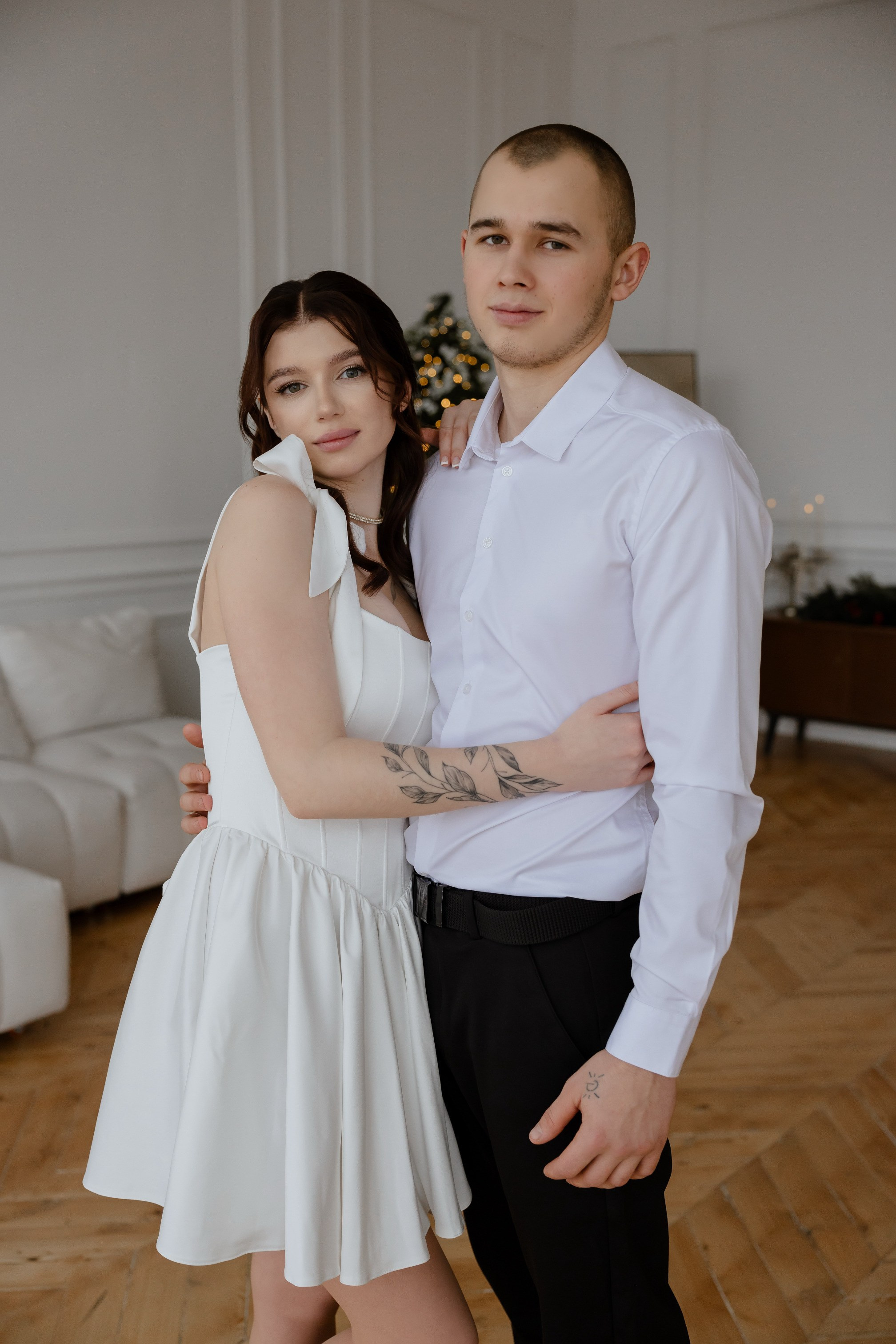 Свадебная фотосессия в студии. Фотограф в Новосибирске Екатерина Васильева