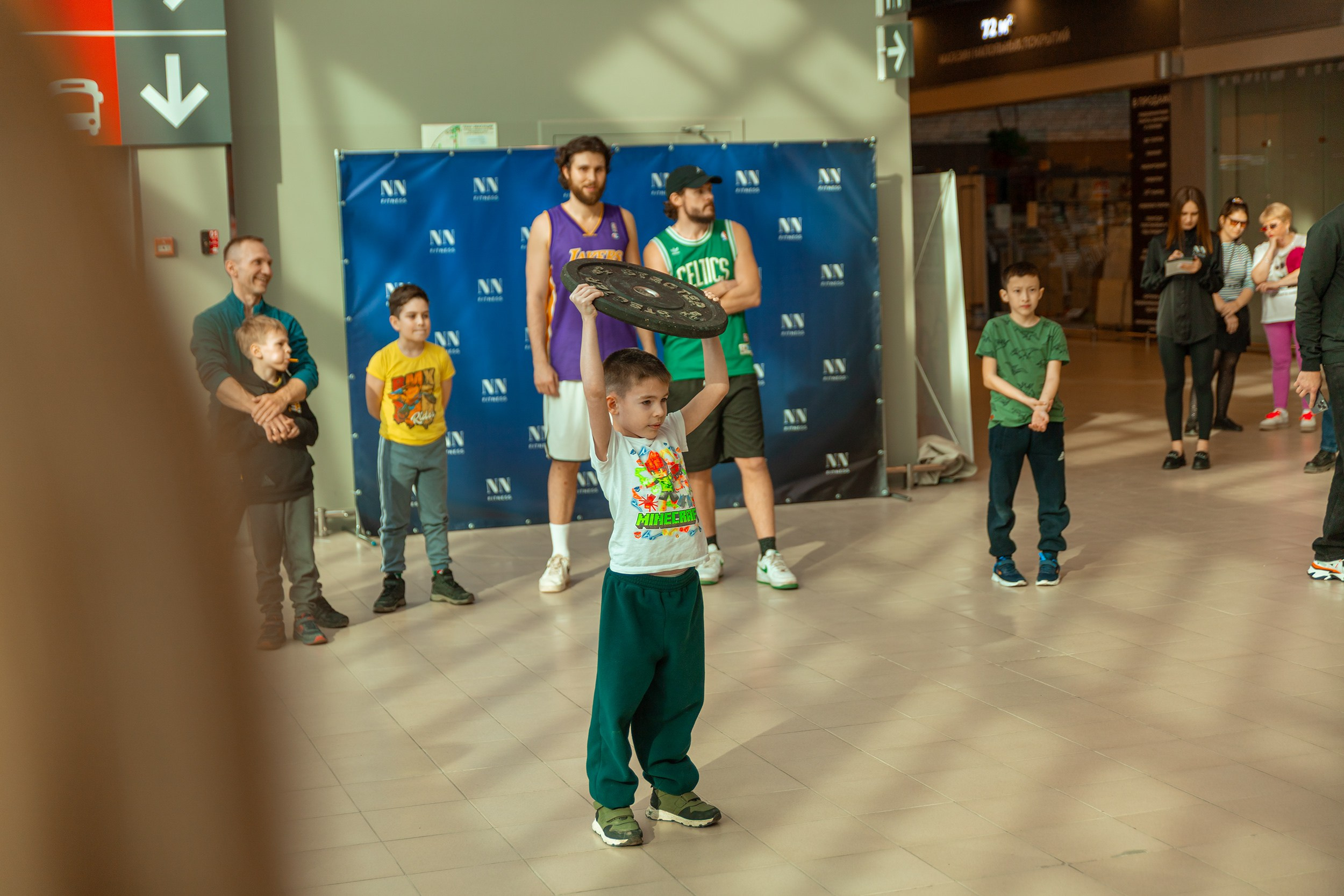 День рождения фитнес зала NN fitnes. Фотограф Тюмень