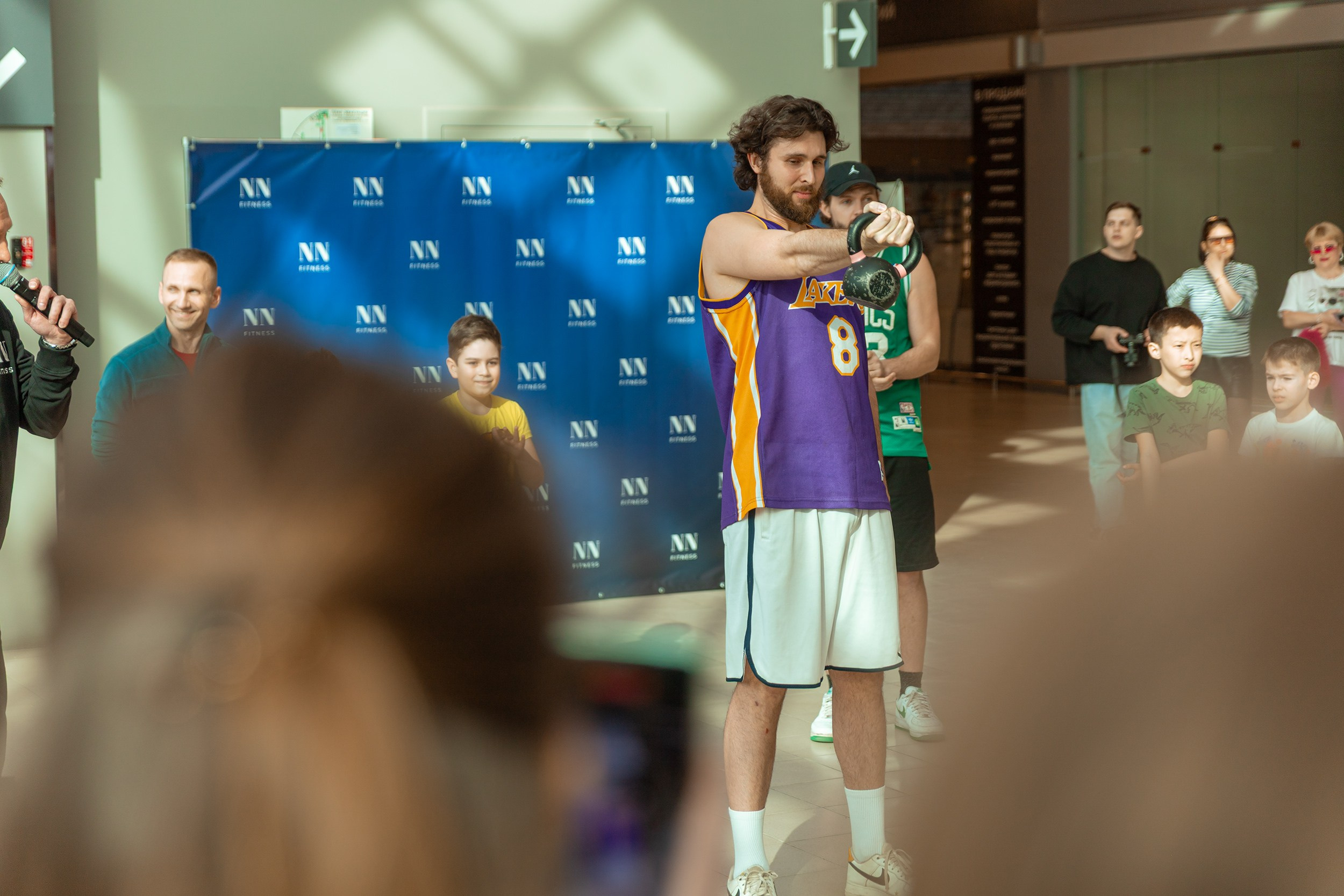 День рождения фитнес зала NN fitnes. Фотограф Тюмень