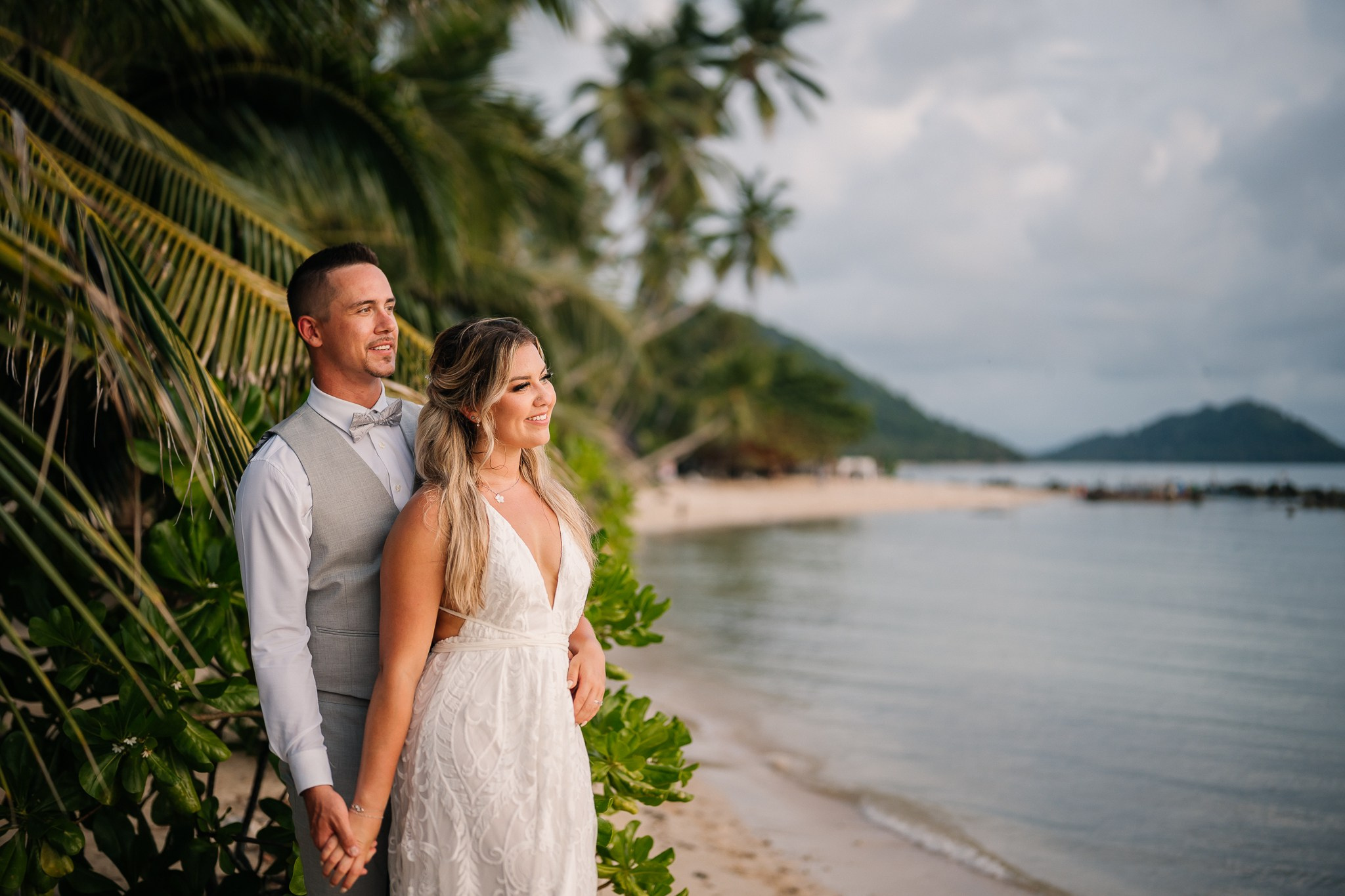 Andrew and Ashley 15.04.2025. Mariage à Koh Samui, en Thaïlande. Whatsapp: +66 94 3 650 301