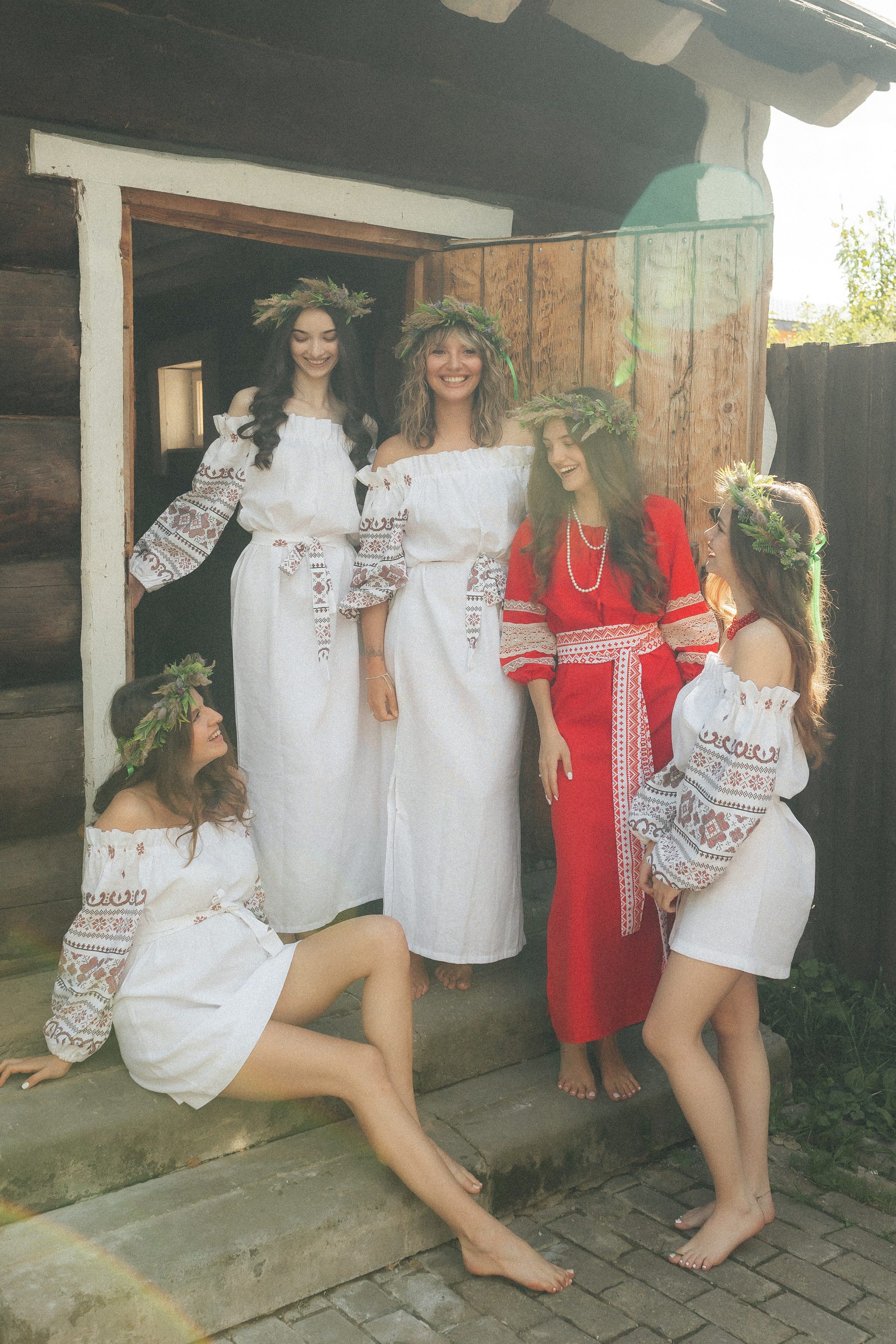 Девичник в стиле A LA RUSSE. Свадебный фотограф в Москве Николай Болт