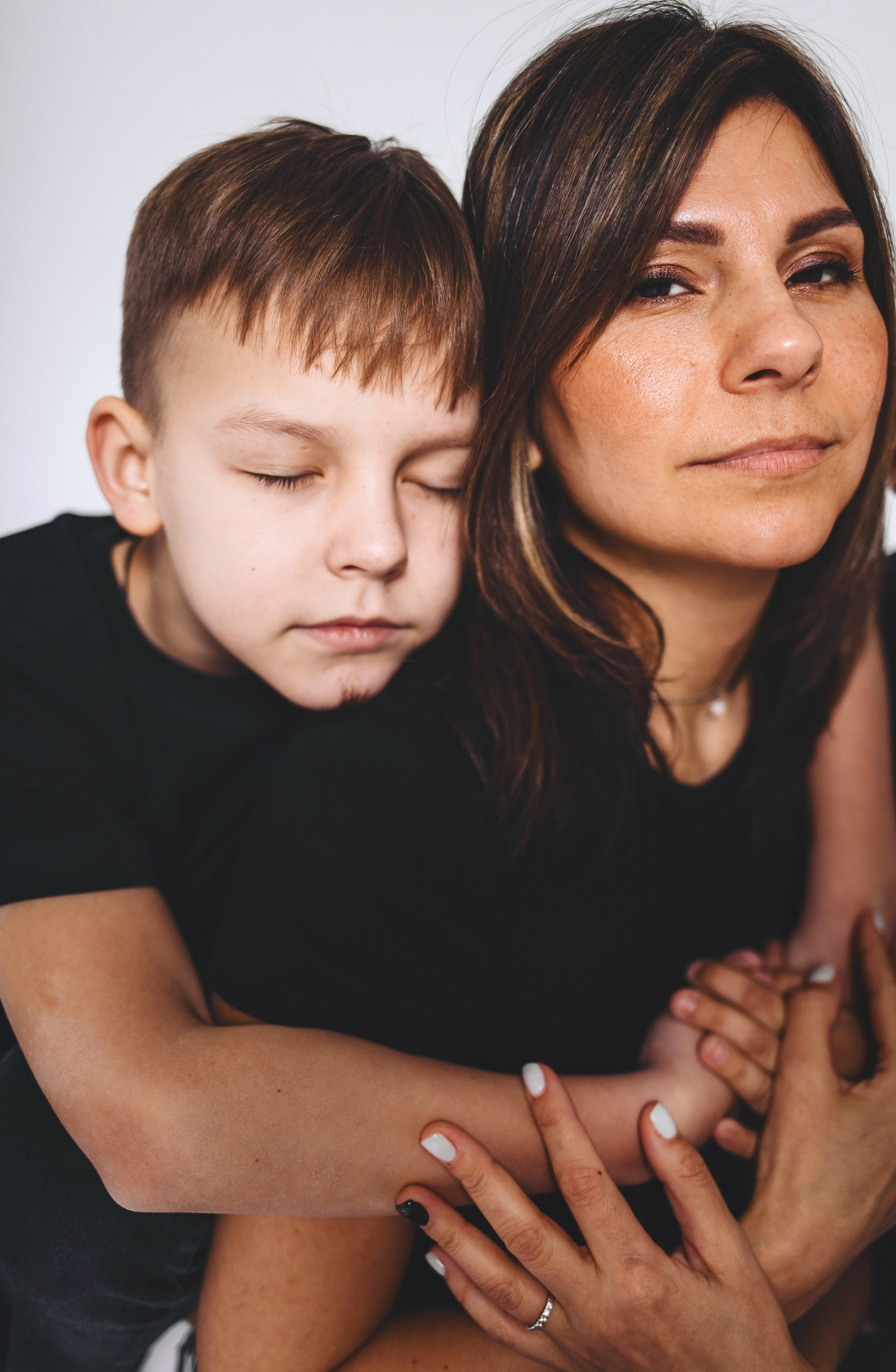 Лейла и сыновья 2023. Фотограф Наталья Шпиллер Санкт-Петербург