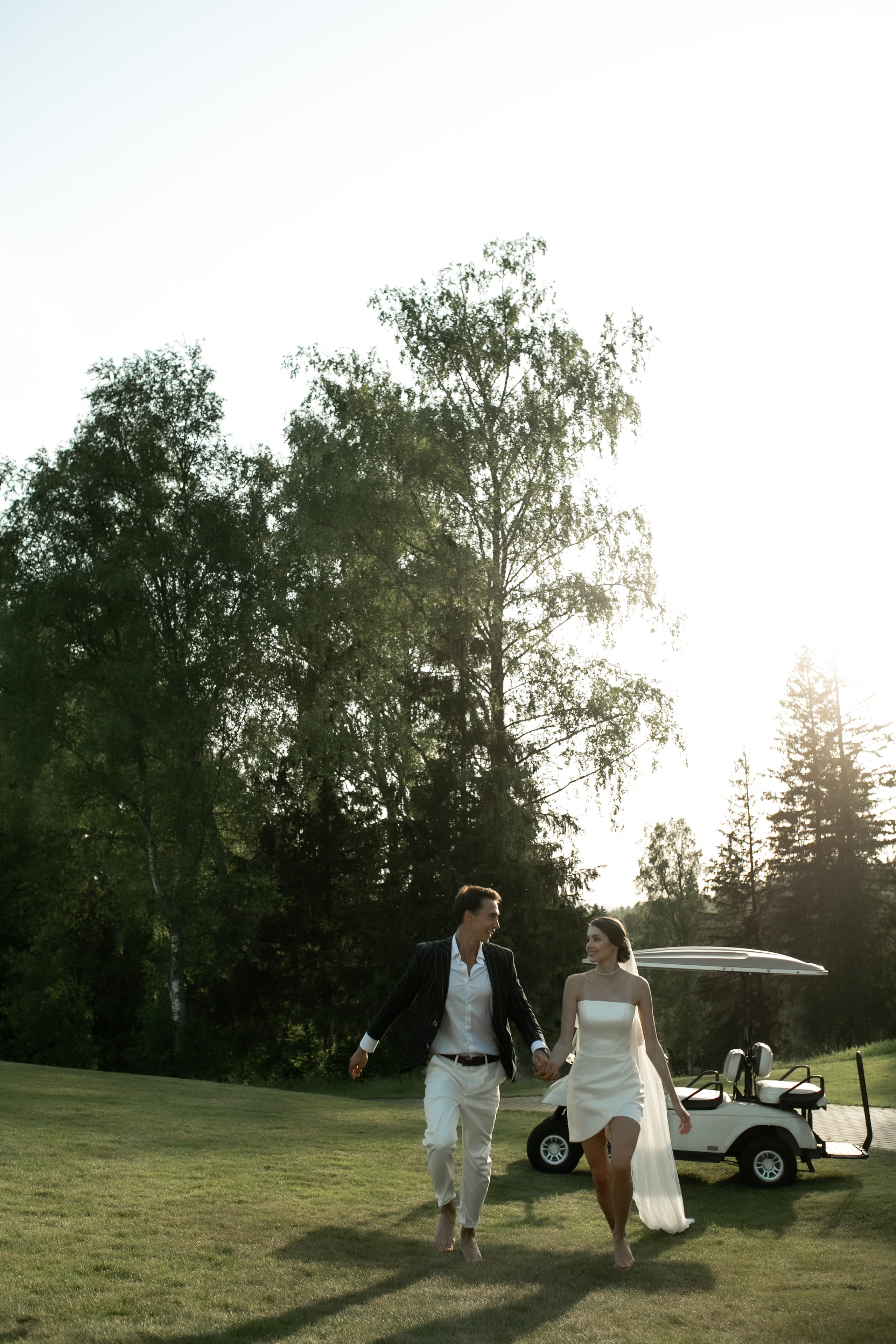 Alina & Georgy Golf Wed