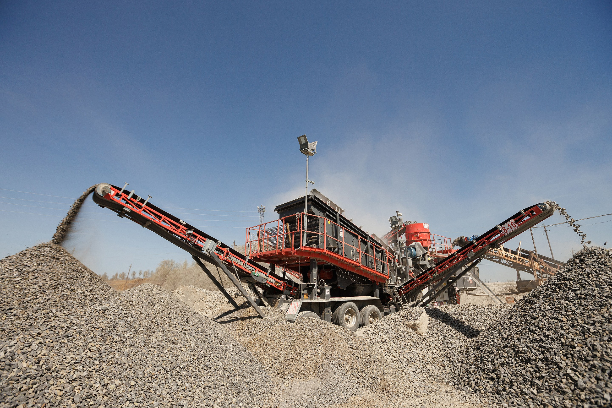 Промышленная фотосъемка на карьере. Профессиональный фотограф в Новосибирске