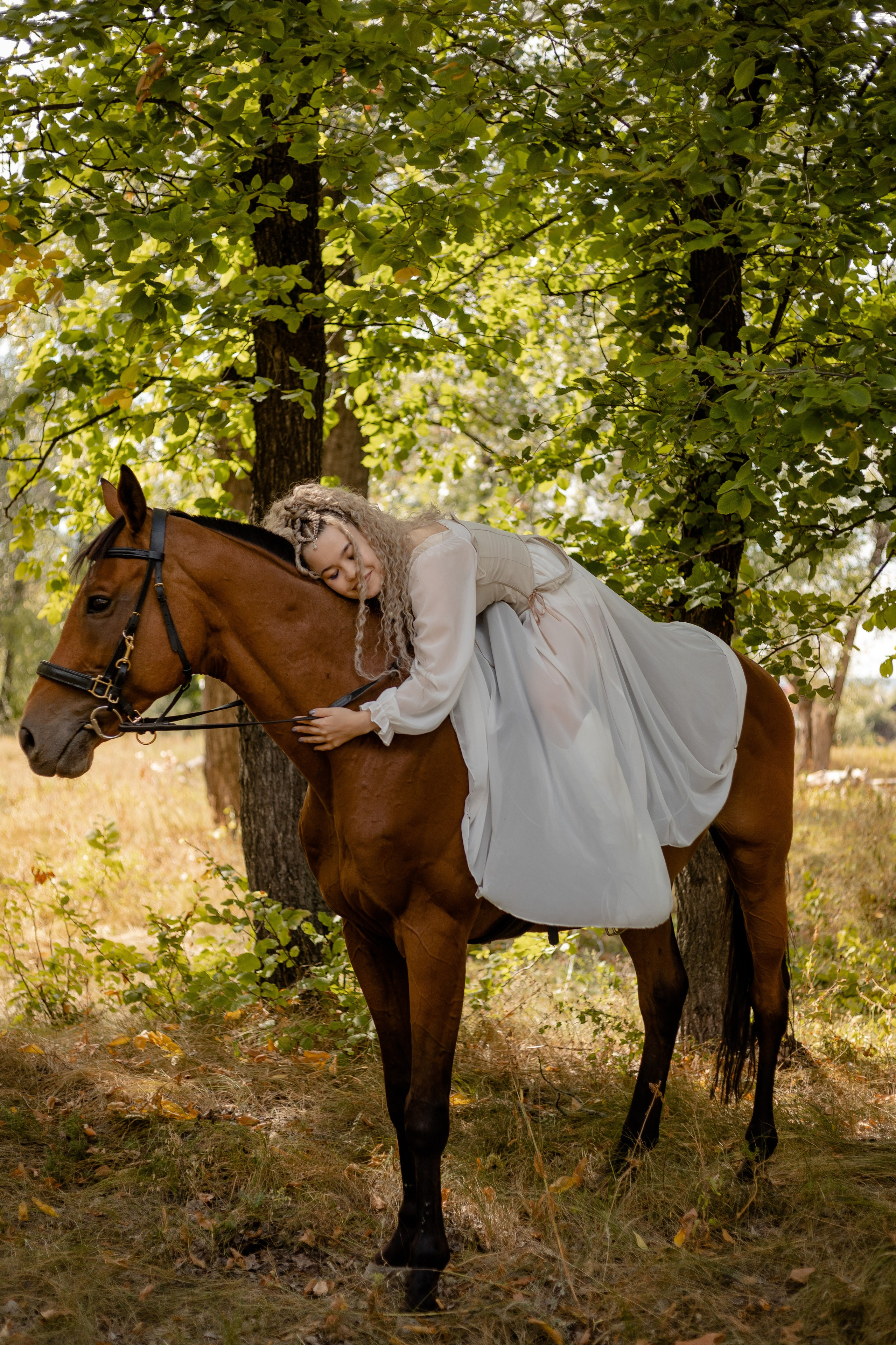 Летняя фотопрогулка с лошадкой 🌿. Семейный фотограф в Саратове Элоиза Ляпина