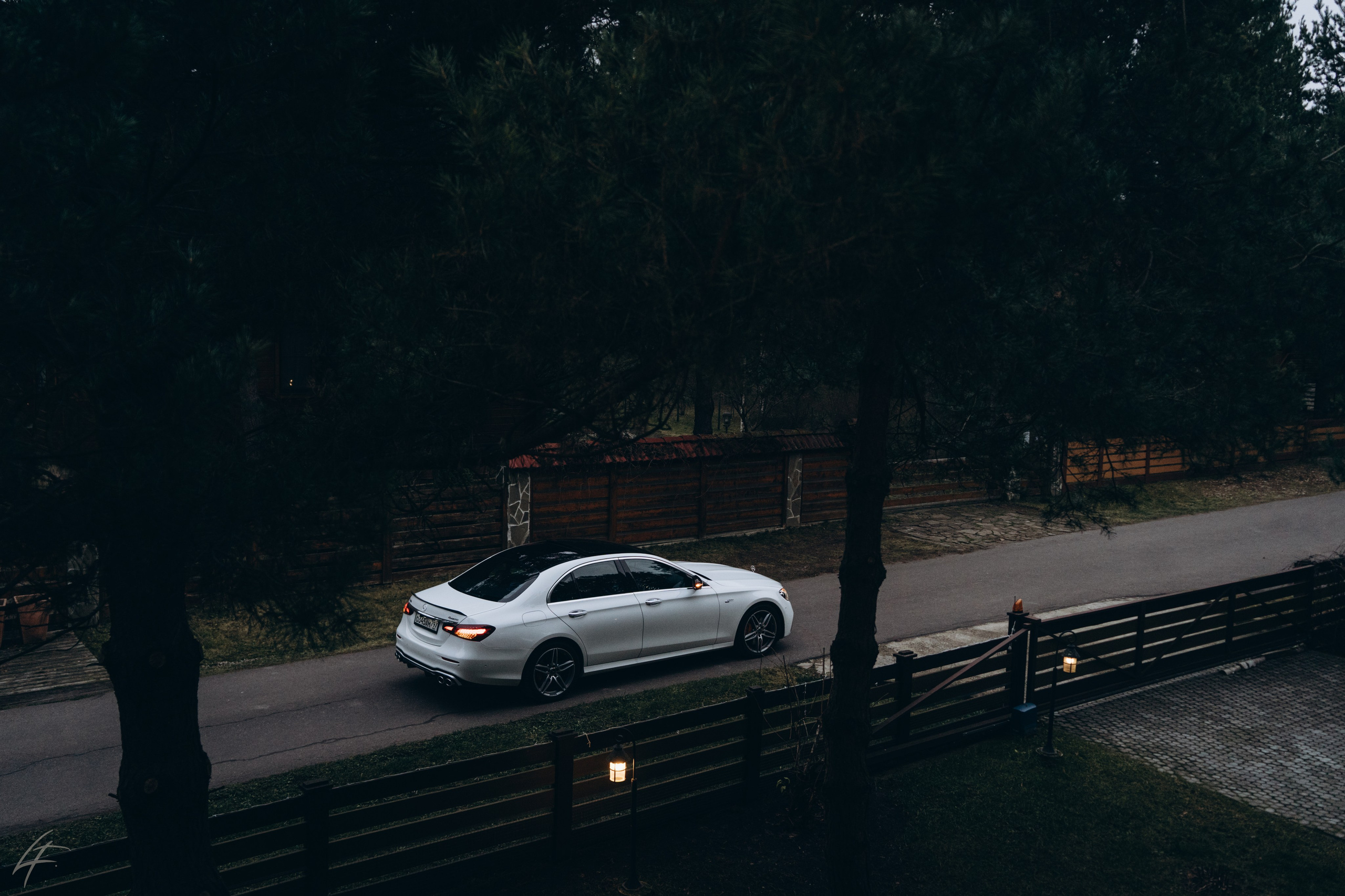 Mercedes-Benz E 350 фотосет Тульская область Заокский район Поленово Москва Серпухов фотограф Фирстова Лиза 