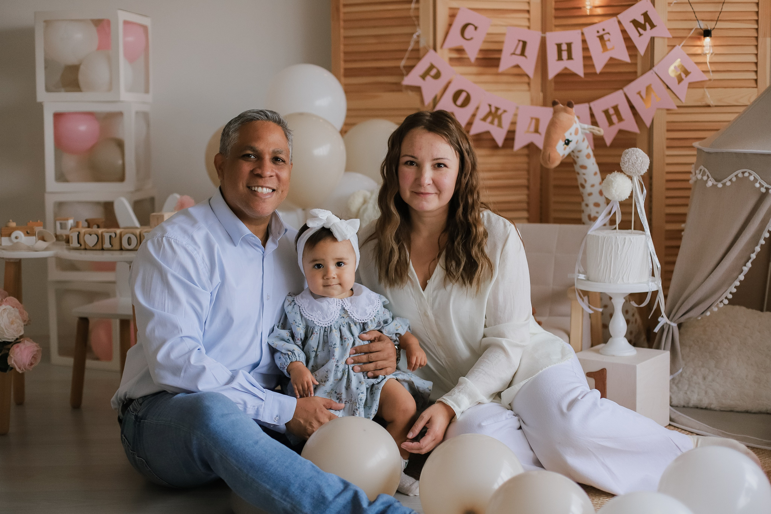 Годик Амелии. Свадебный, семейный и детский фотограф в Люберцах Зайцева Анастасия