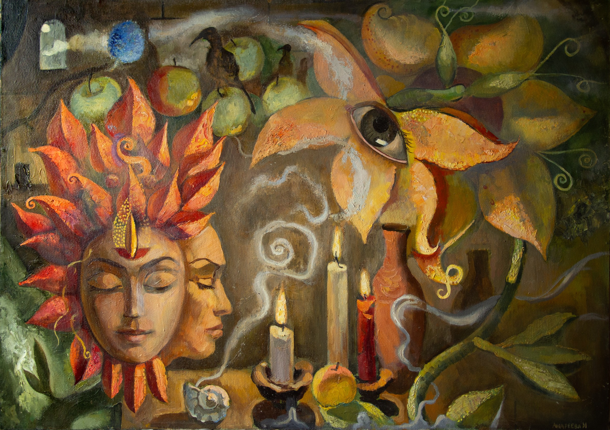 Visionary art, символизм, Андреева Ирина