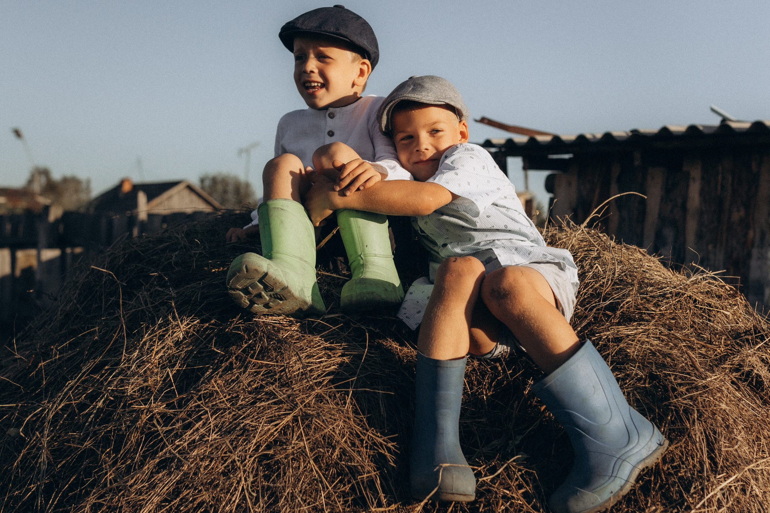 Деревенская история. Семейный фотограф lifestyle в Новосибирске Елена Шпилевая