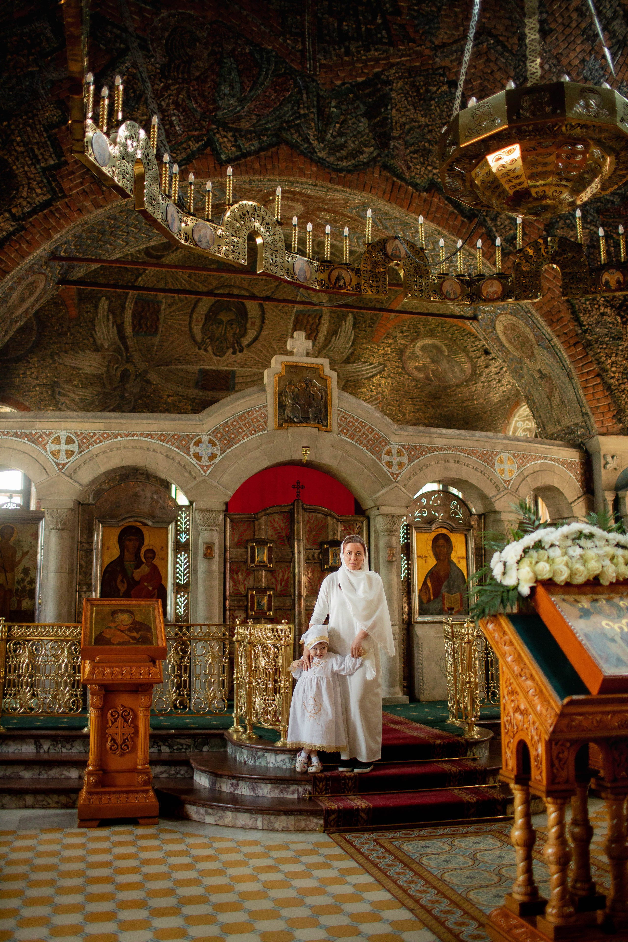 Таинство Крещения. Семейный фотограф в Москве