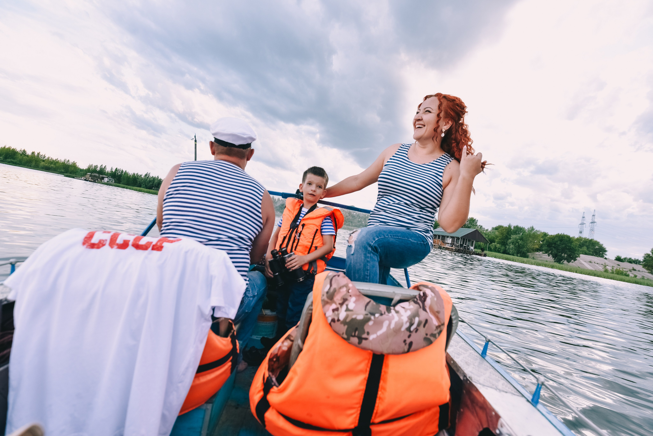 Морячки и морячка (Семья Валентины)