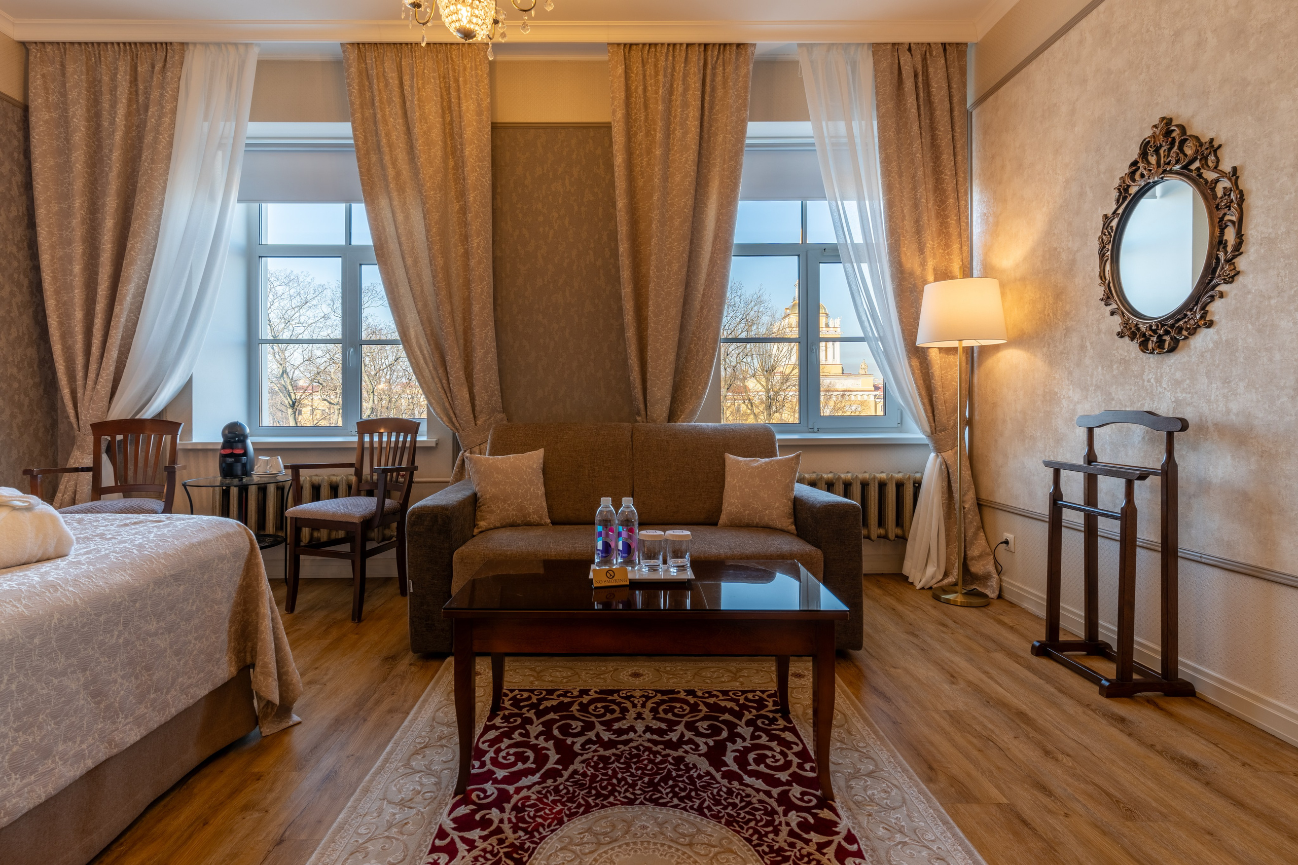 Интерьерная фотосъёмка отеля «Пётръ», Санкт-Петербург